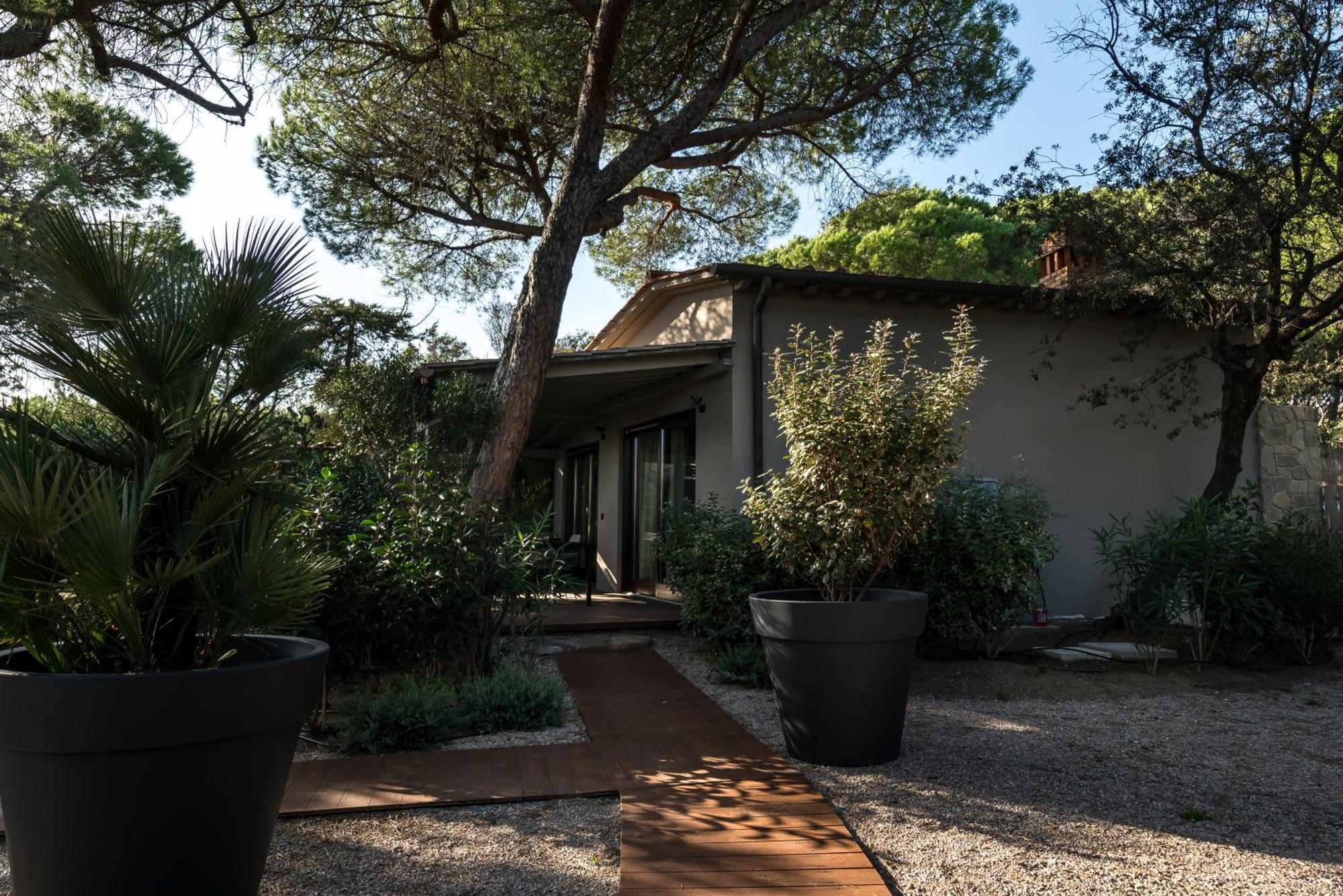 Apartment mit 1 Schlafzimmer und Garten