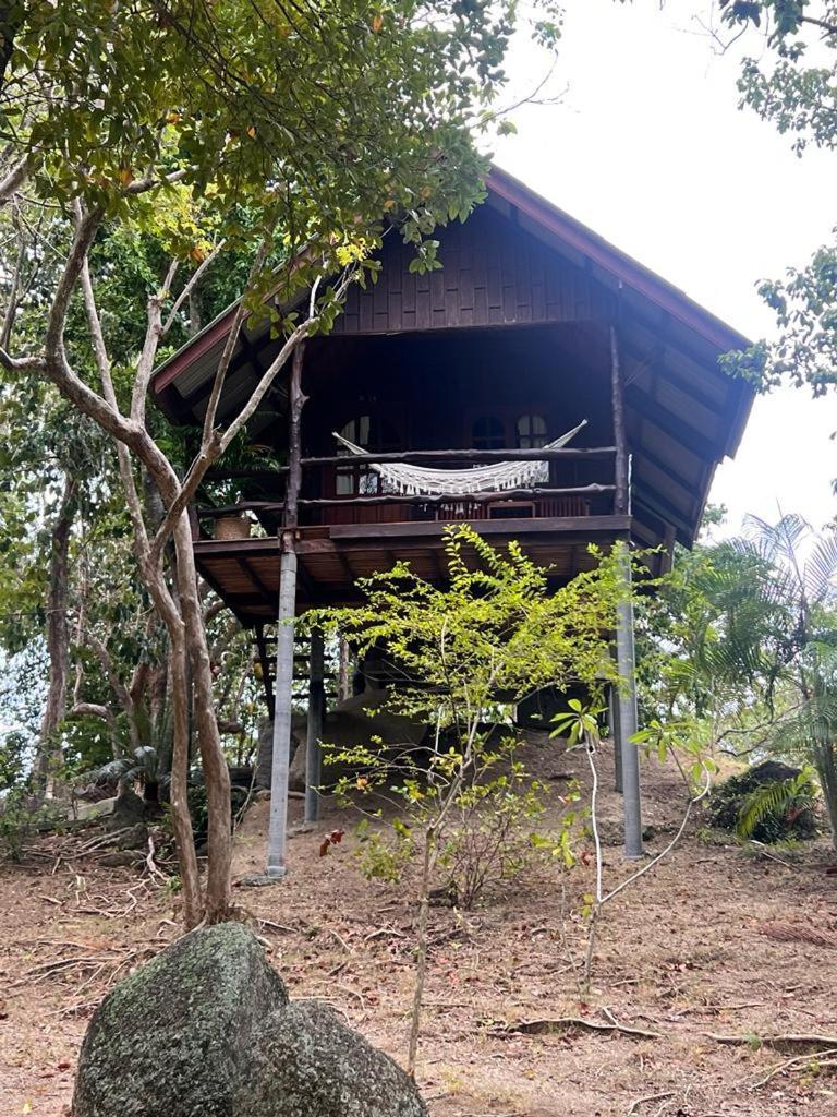 Bungalow mit Ventilator