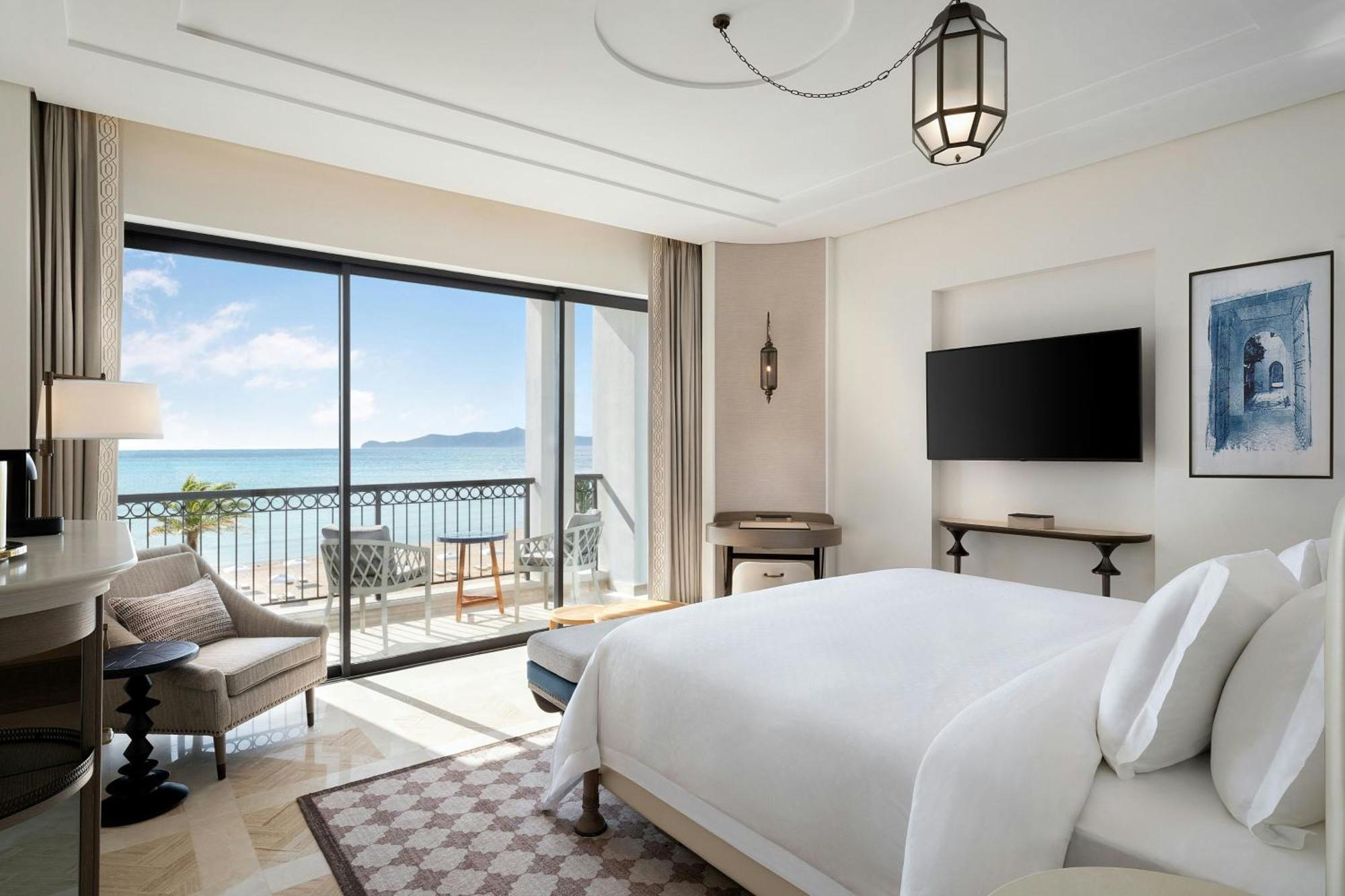 Chambre Lit King-Size Supérieure avec Balcon - Côté Mer
