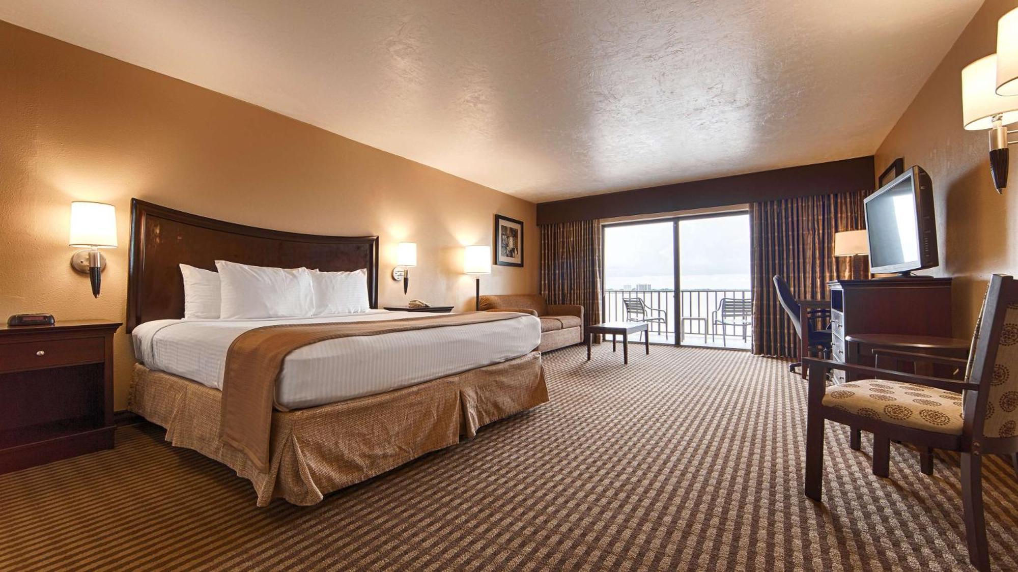 Grote Kamer met Kingsize Bed en Uitzicht op de Rivier - Rookvrij