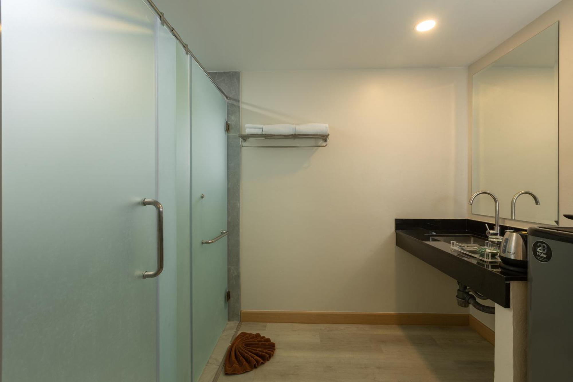 Tweepersoonskamer met 1 of 2 Bedden en Balkon