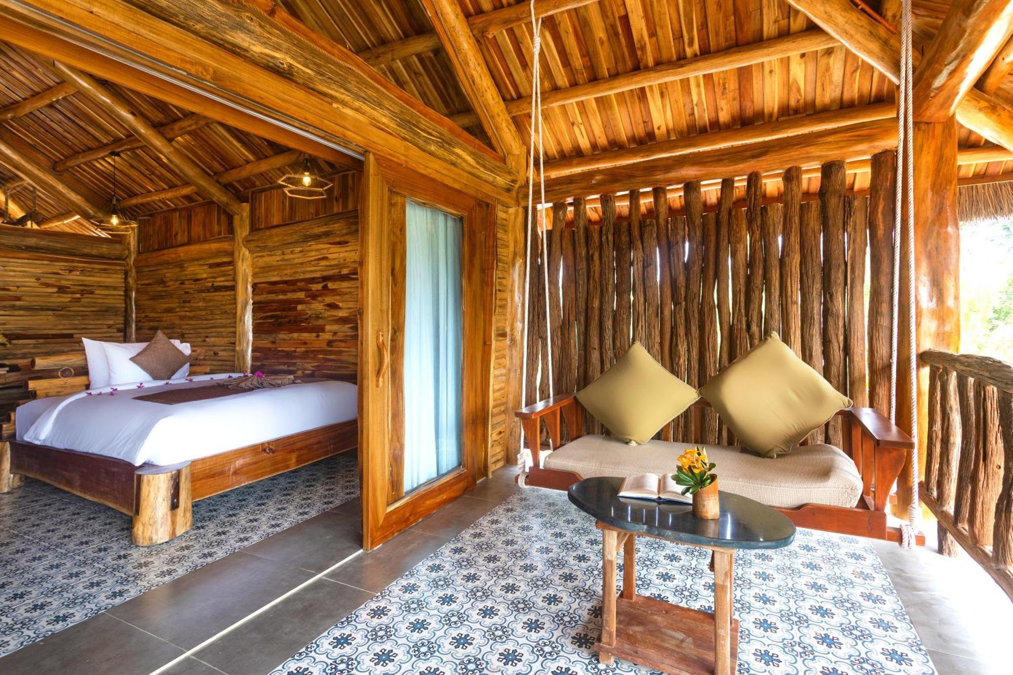 Premium Familienbungalow mit Gartenblick