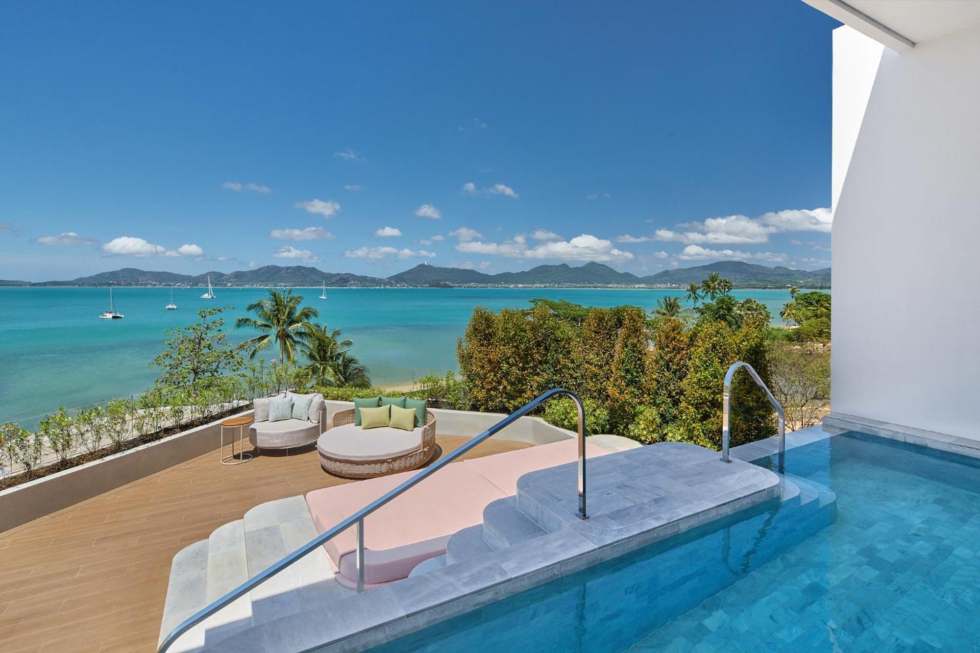 Two-Bedroom Sky Pool Villa with Balcony and Private Pool