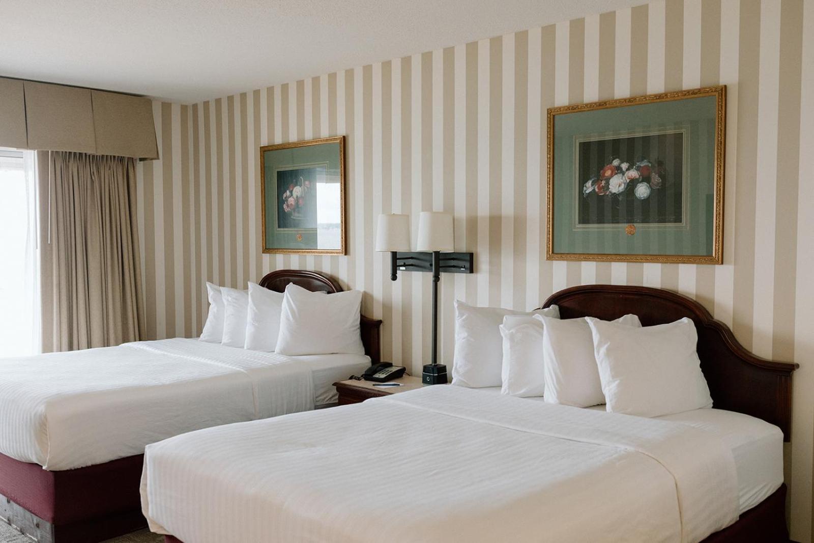 Standard Zimmer mit 2 Queensize-Betten, ohne Aussicht
