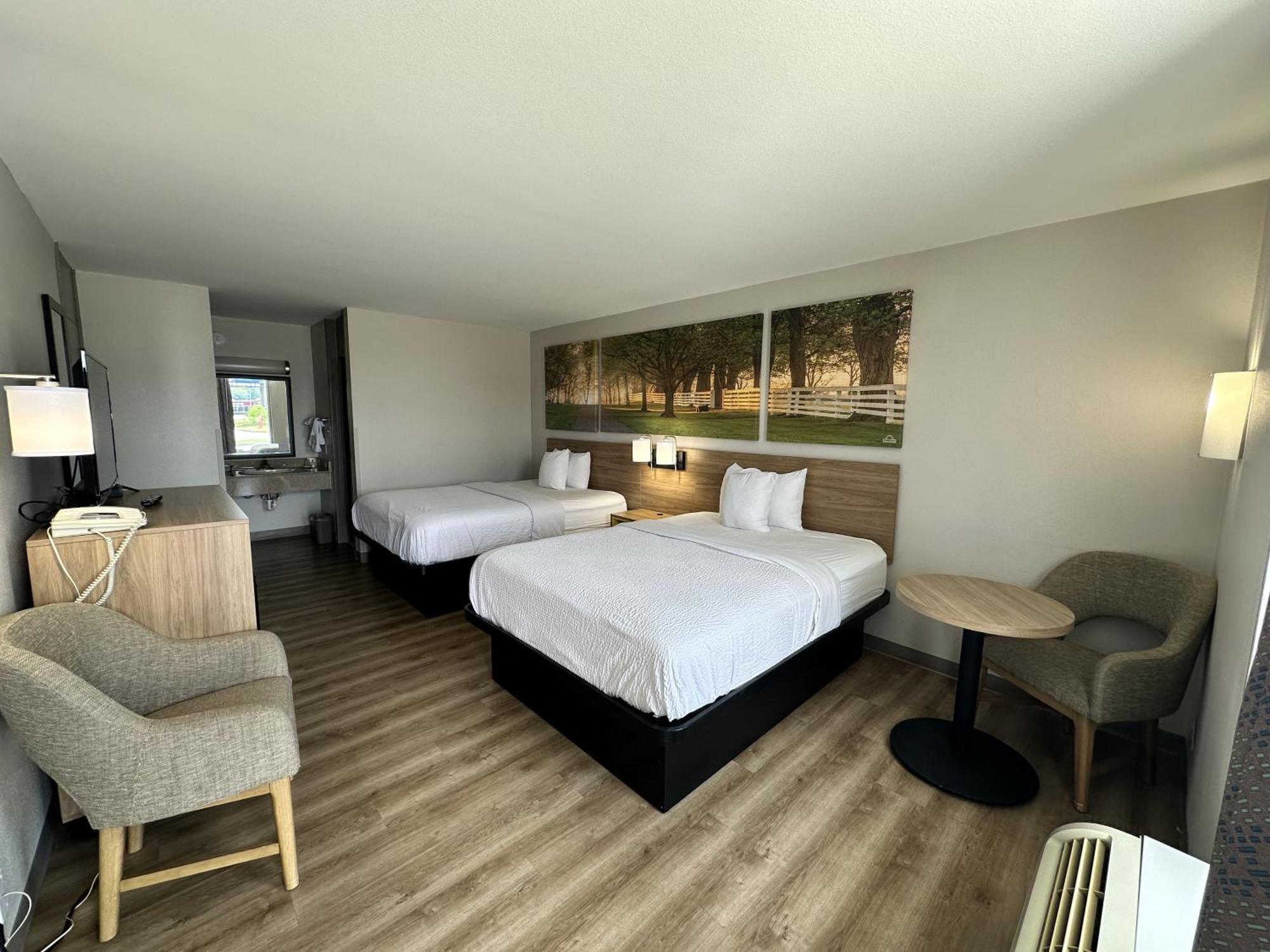 Deluxe Double Room with Two Double Beds - Non-Smoking