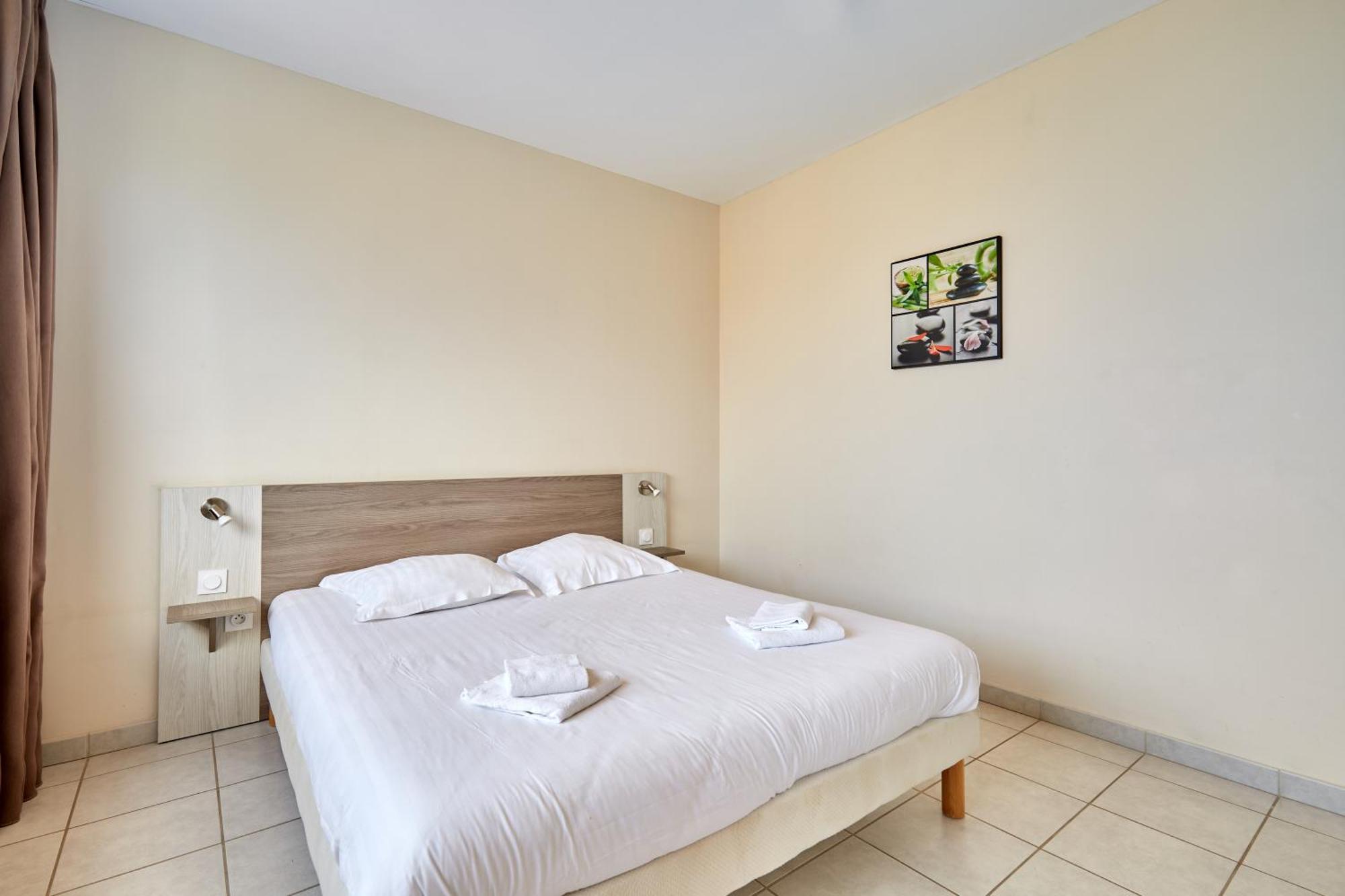 Apartment mit 1 Schlafzimmer - Poolseite