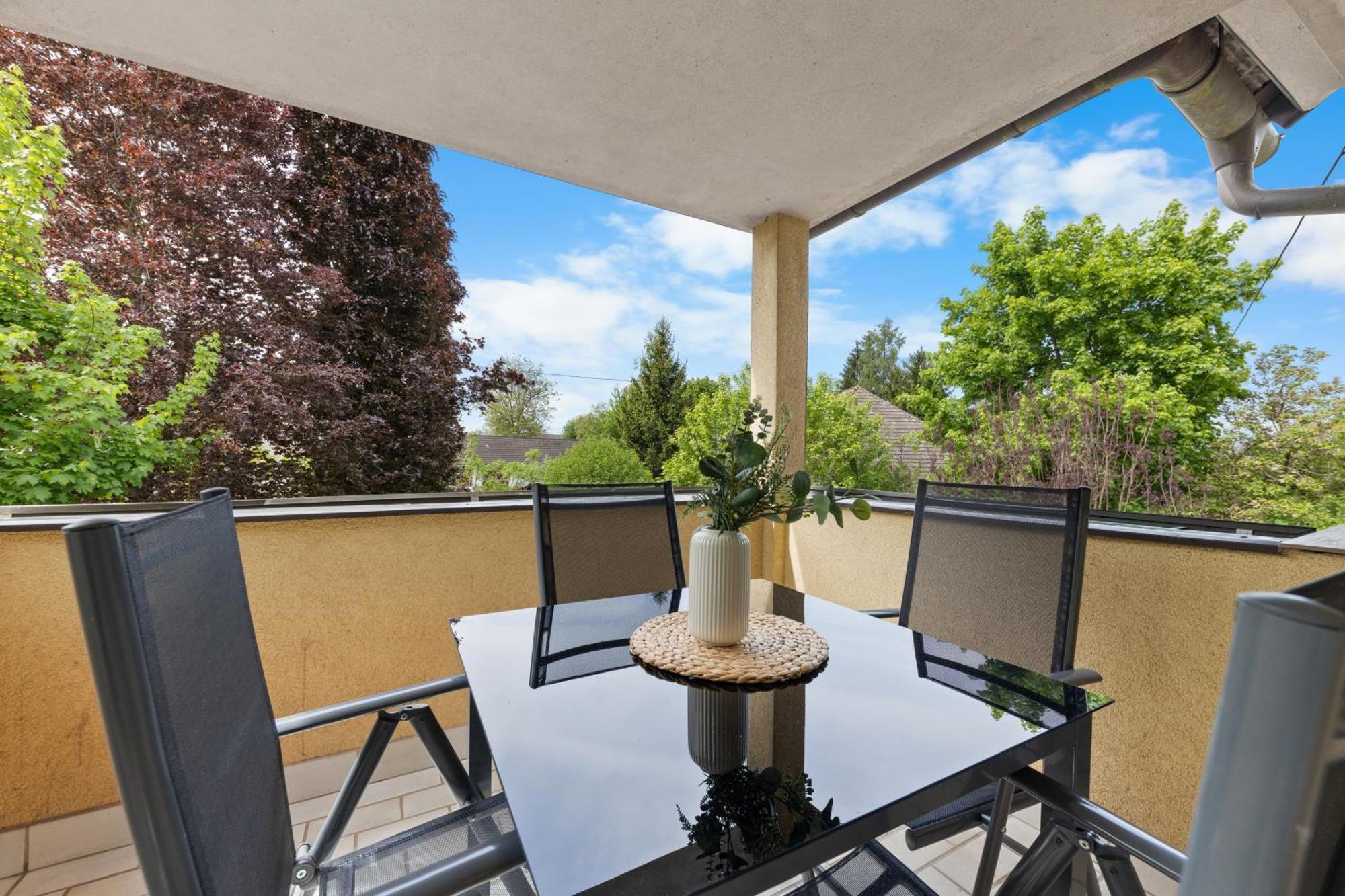 Two-Bedroom Apartment Balcony Terrace