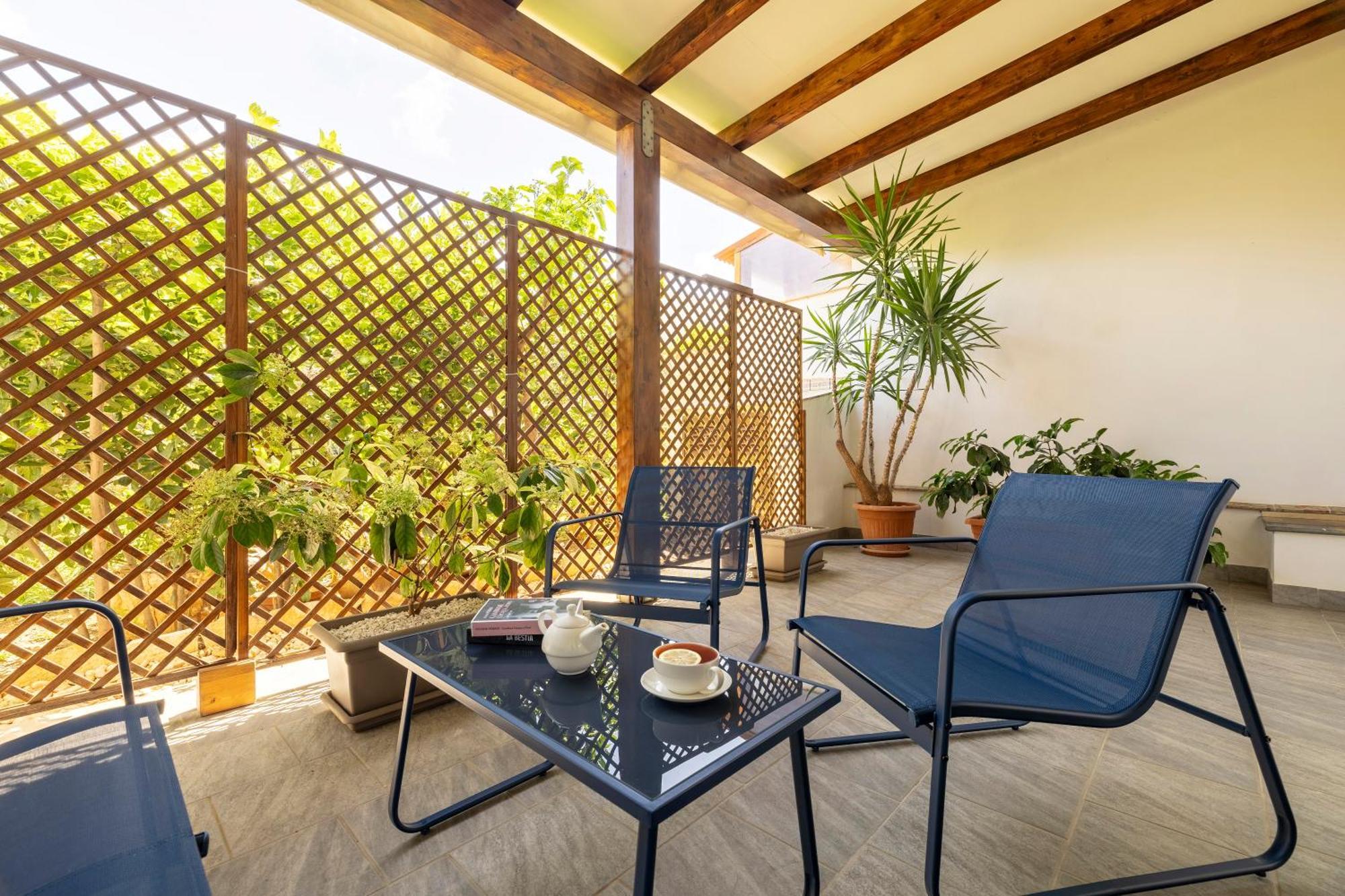 Suite mit Gartenblick