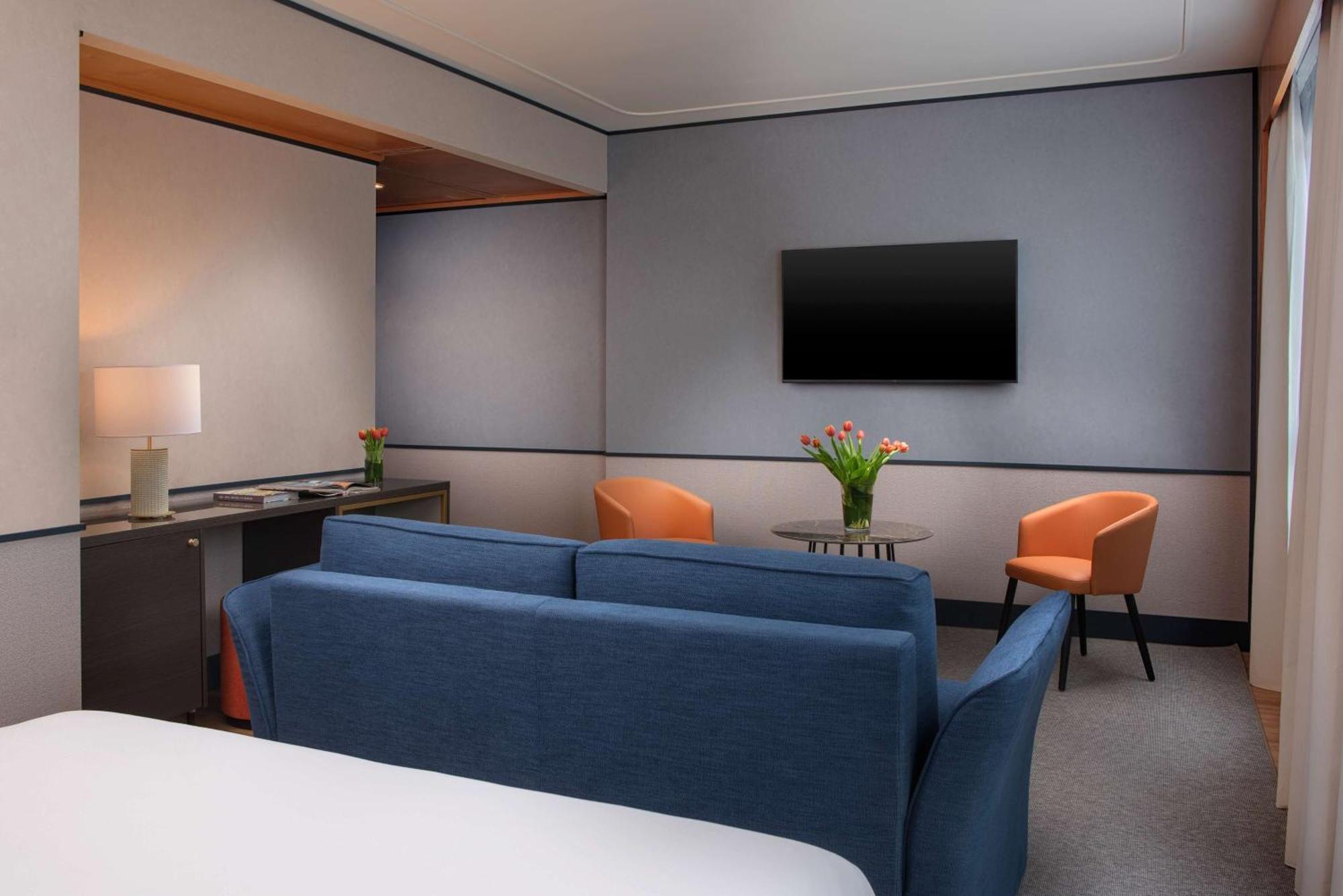 Junior Suite mit Aussicht und Zustellbett (4 Erwachsene)