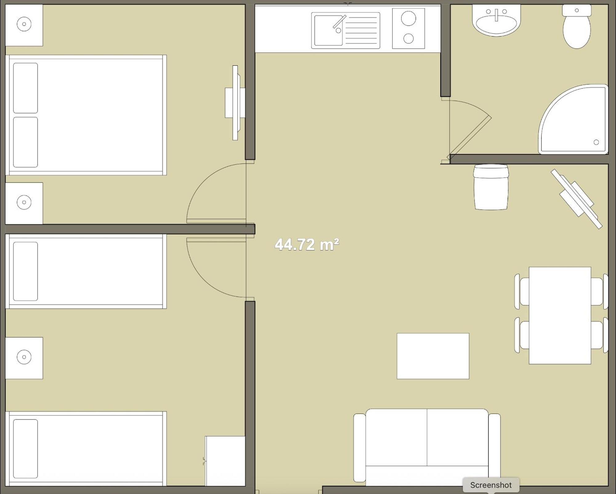 Two-Bedroom Apartment
