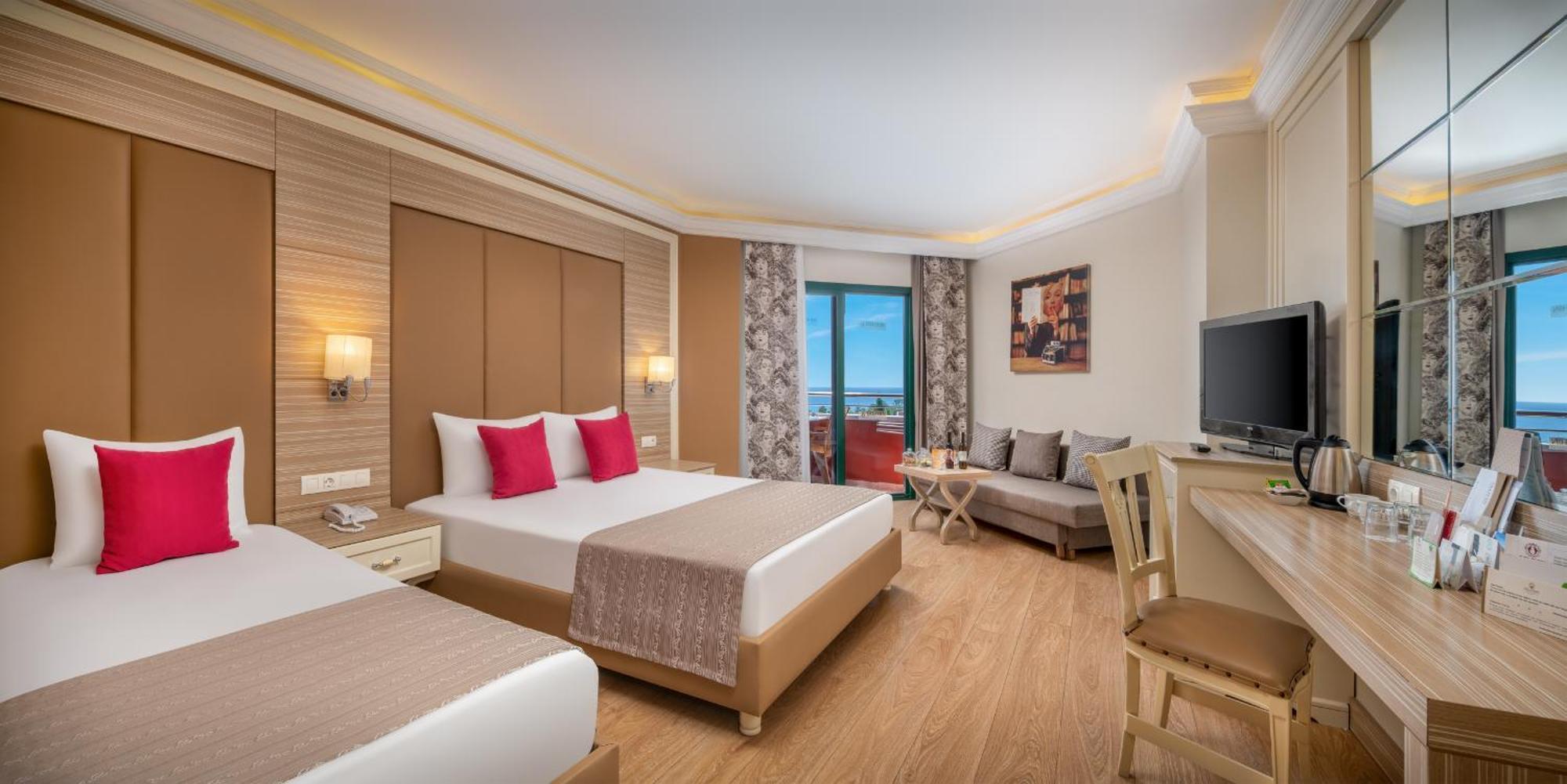 Standard Double or Twin Room Side Sea View
