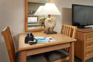 Deluxe King Room Fireplace