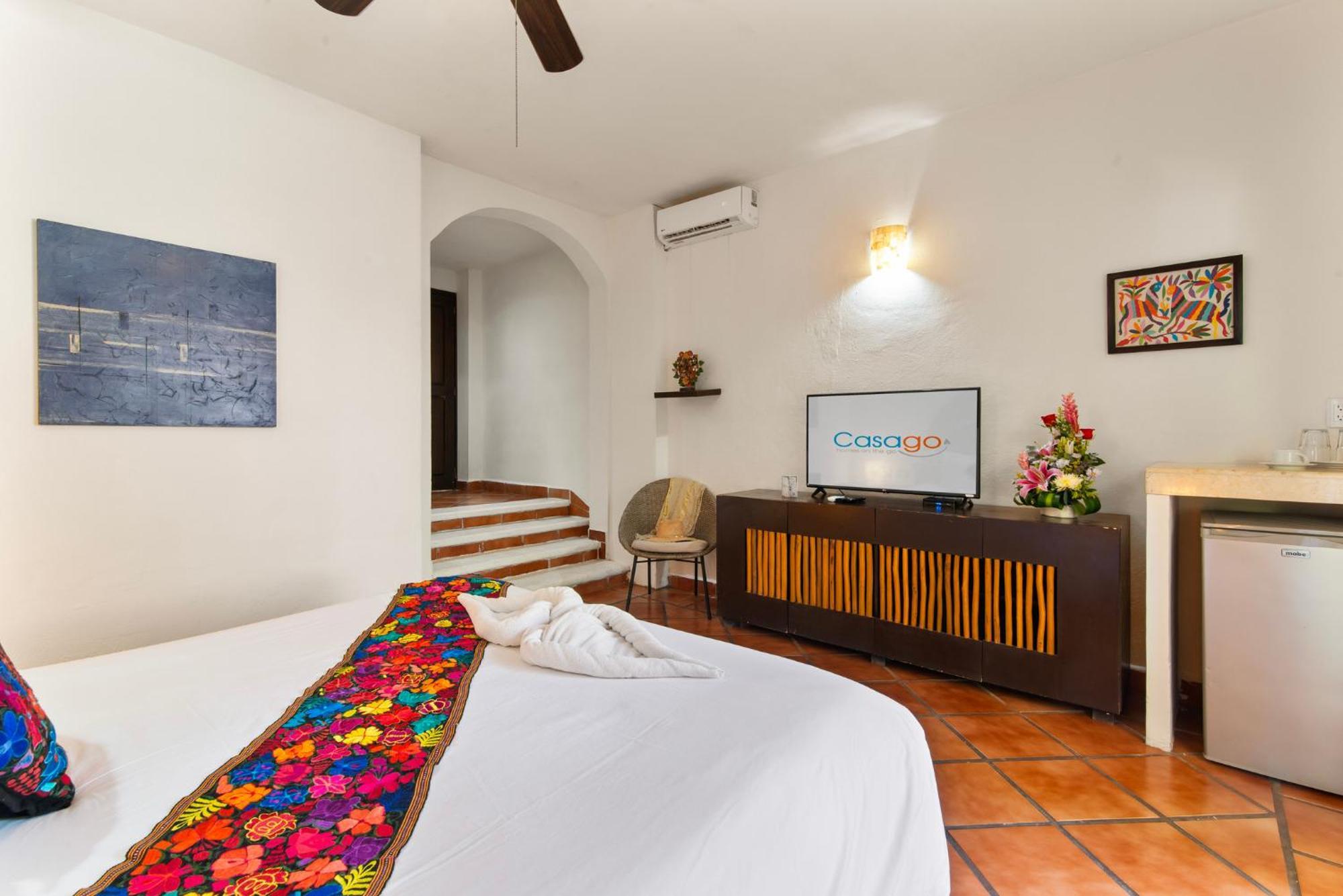 Estudio con cama extragrande