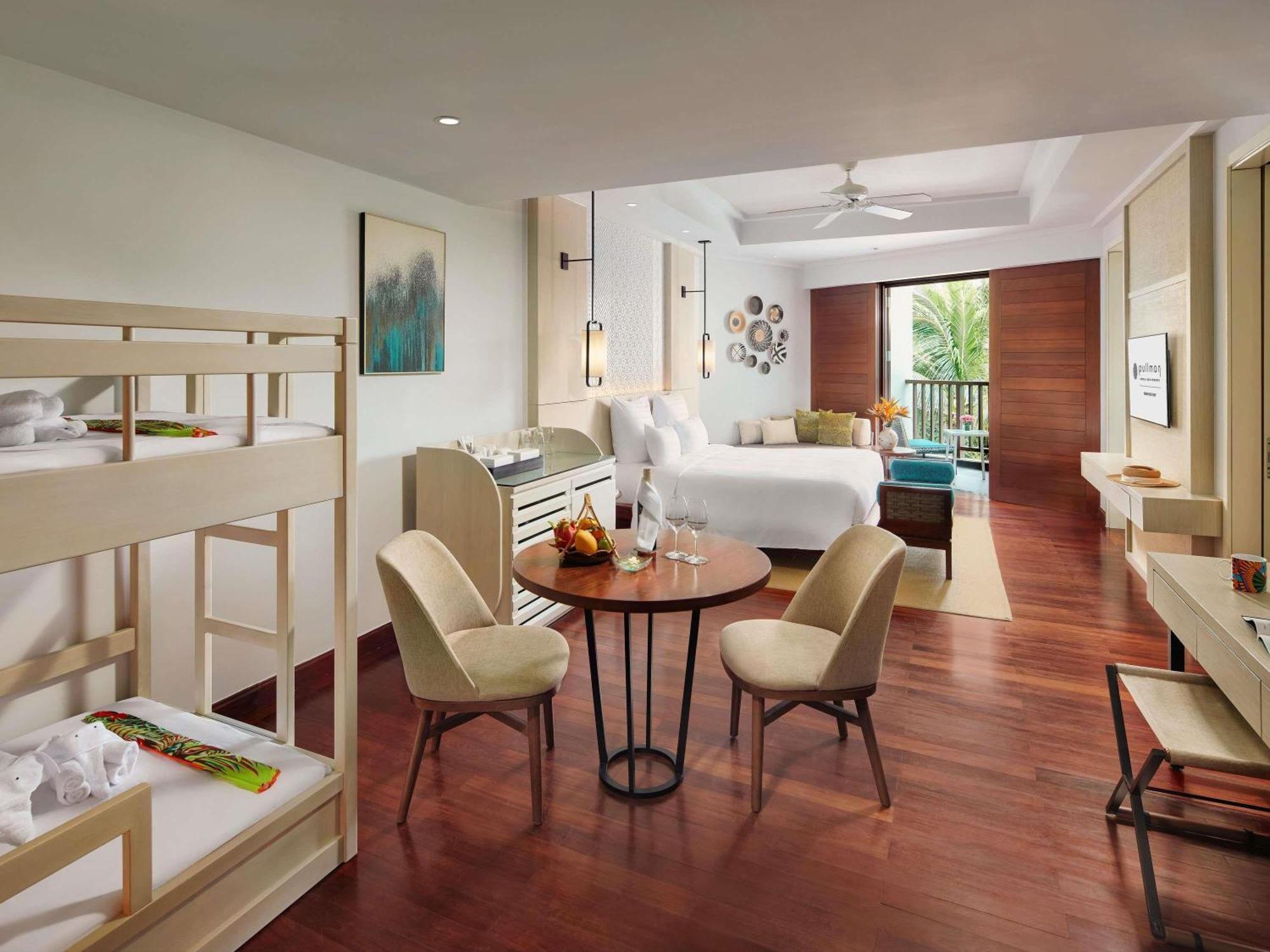 Junior Family Suite with One King Bed and One Bunk bed - Private Balcony