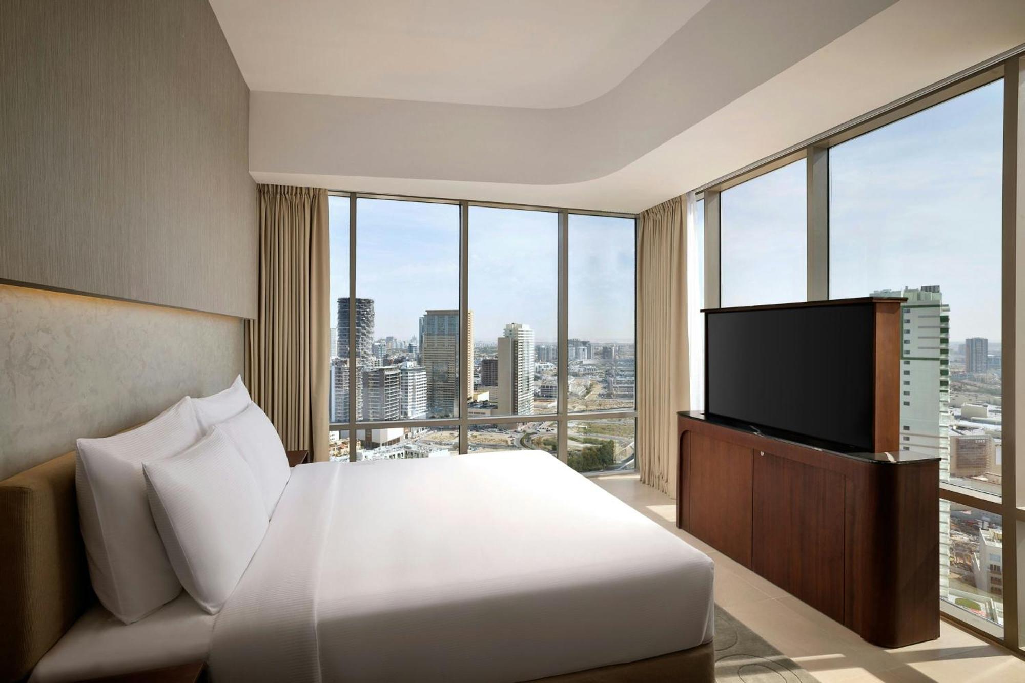 Deluxe-Zimmer mit Kingsize-Bett und Zugang zum Soluna Beach