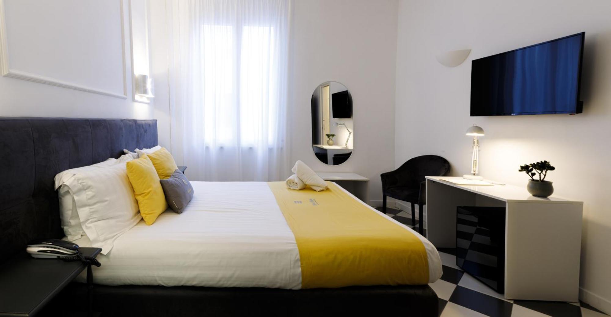 Tweepersoonskamer met Uitzicht op Interieur
