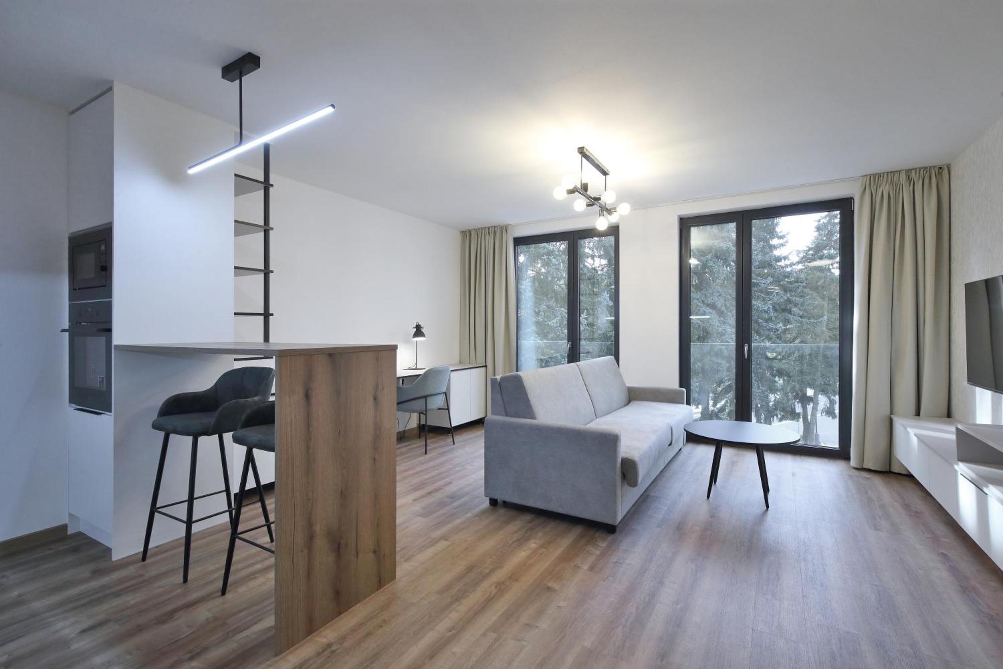 One-Bedroom Apartment with Balcony