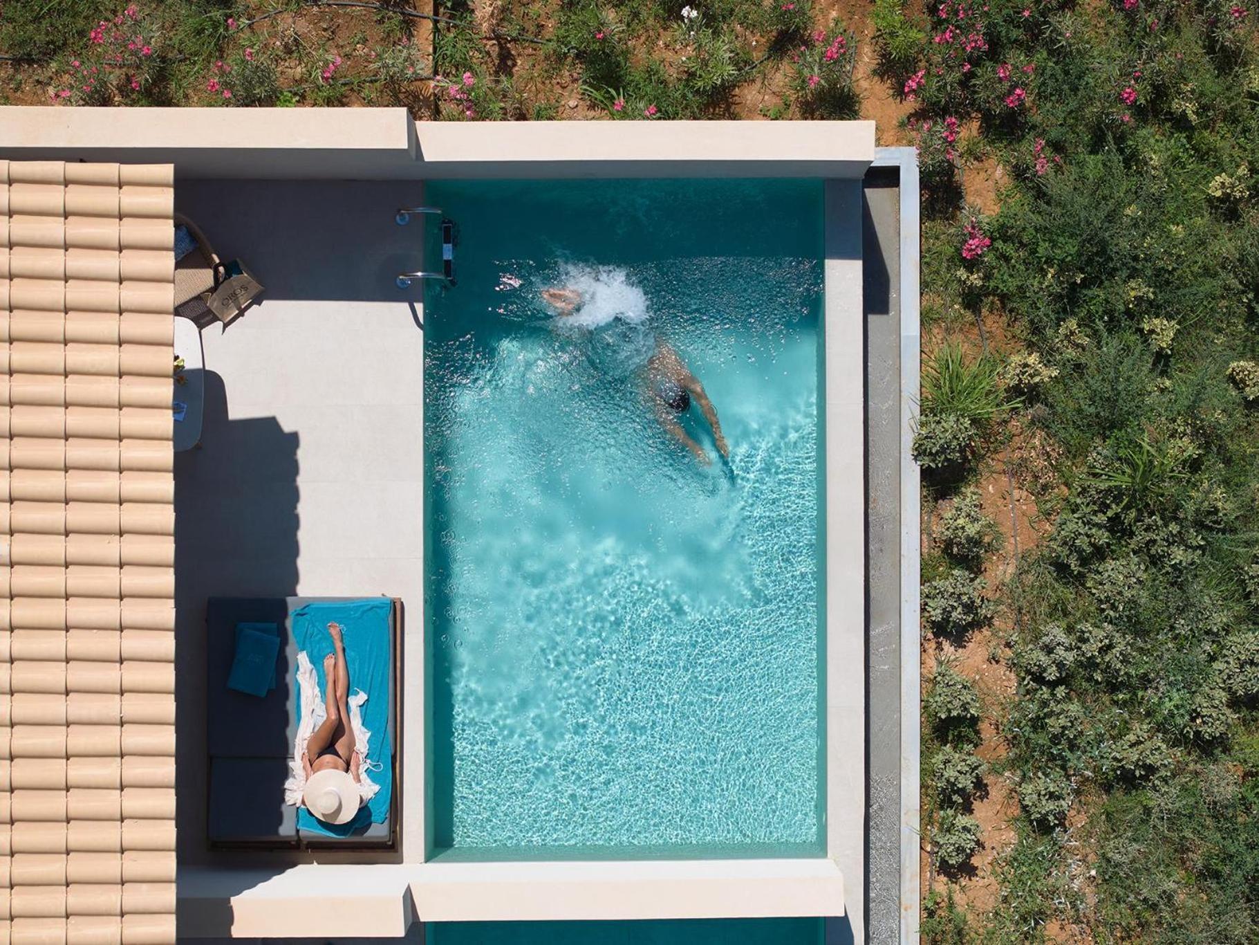 Oros villa sea view with 2 bedrooms with private pool