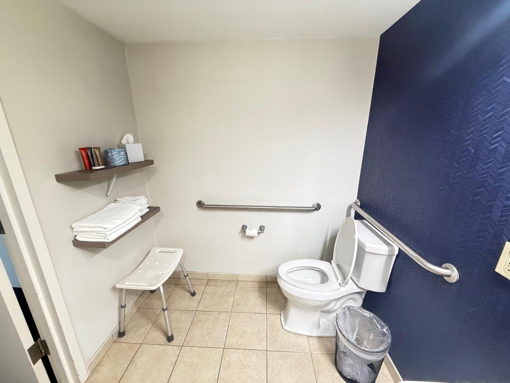 Habitación con 1 cama extragrande y para personas con movilidad reducida - No fumadores
