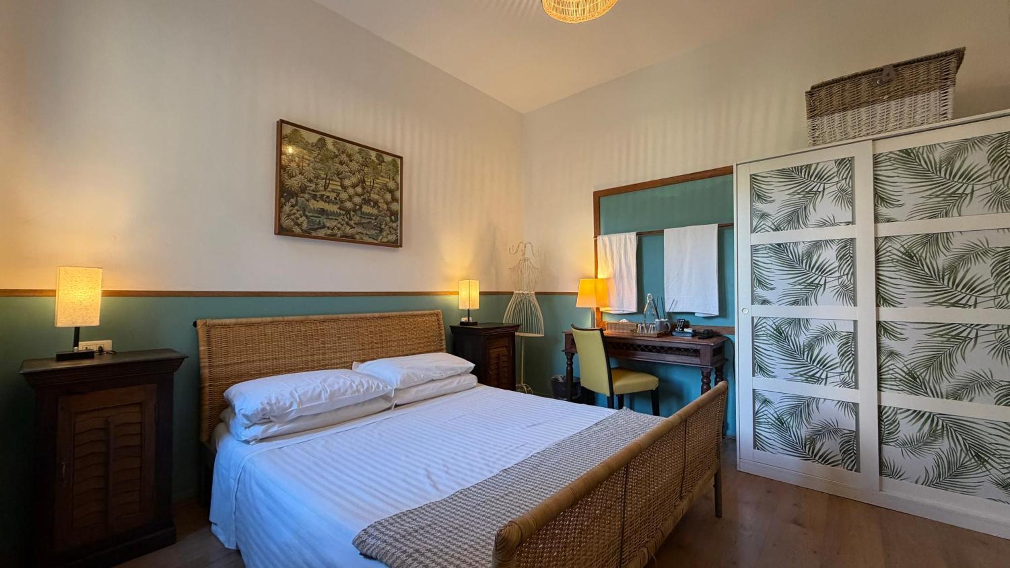 Doppelzimmer mit Gartenblick