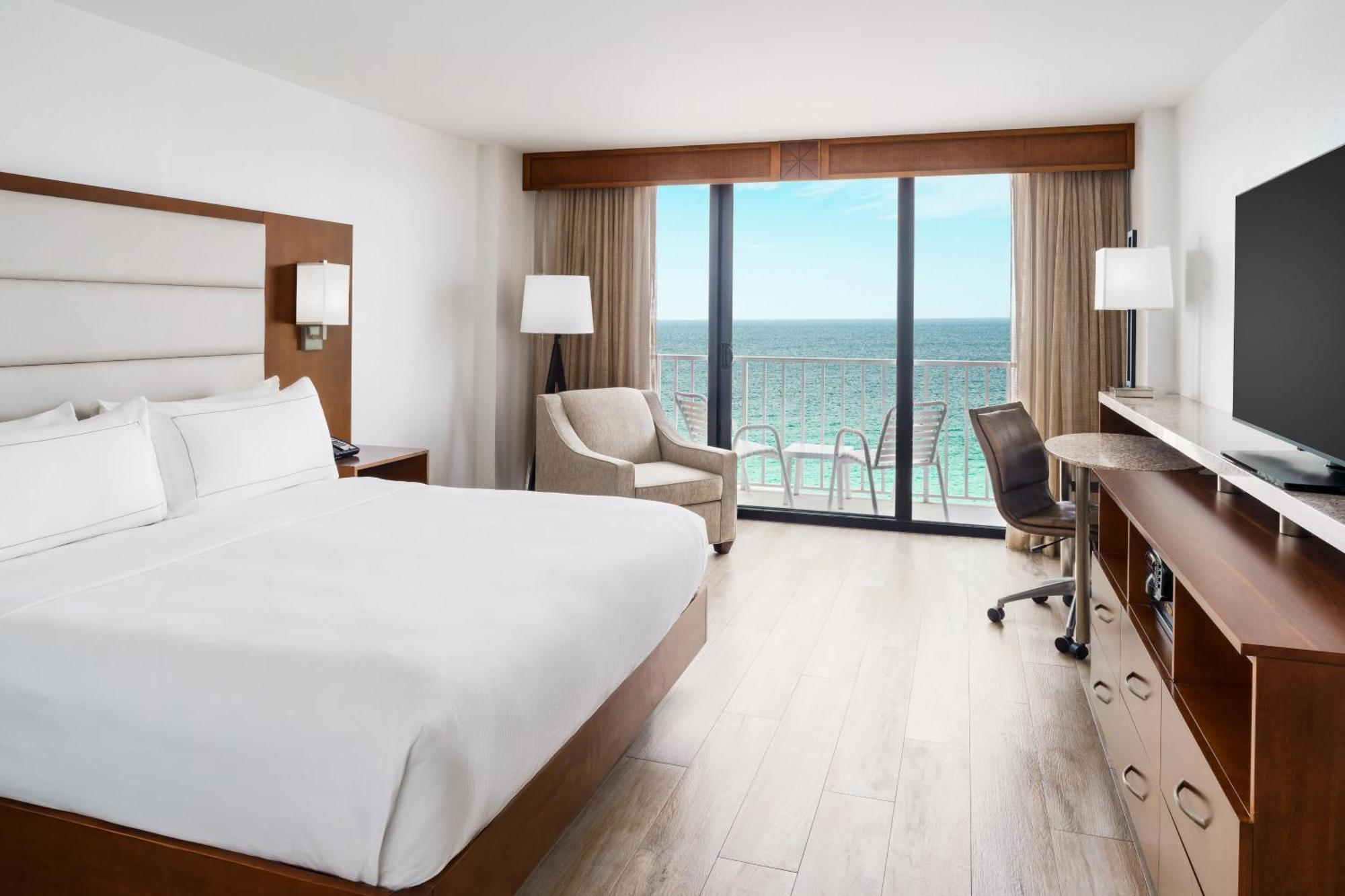 Habitación con cama extragrande y vistas al golfo - Planta superior