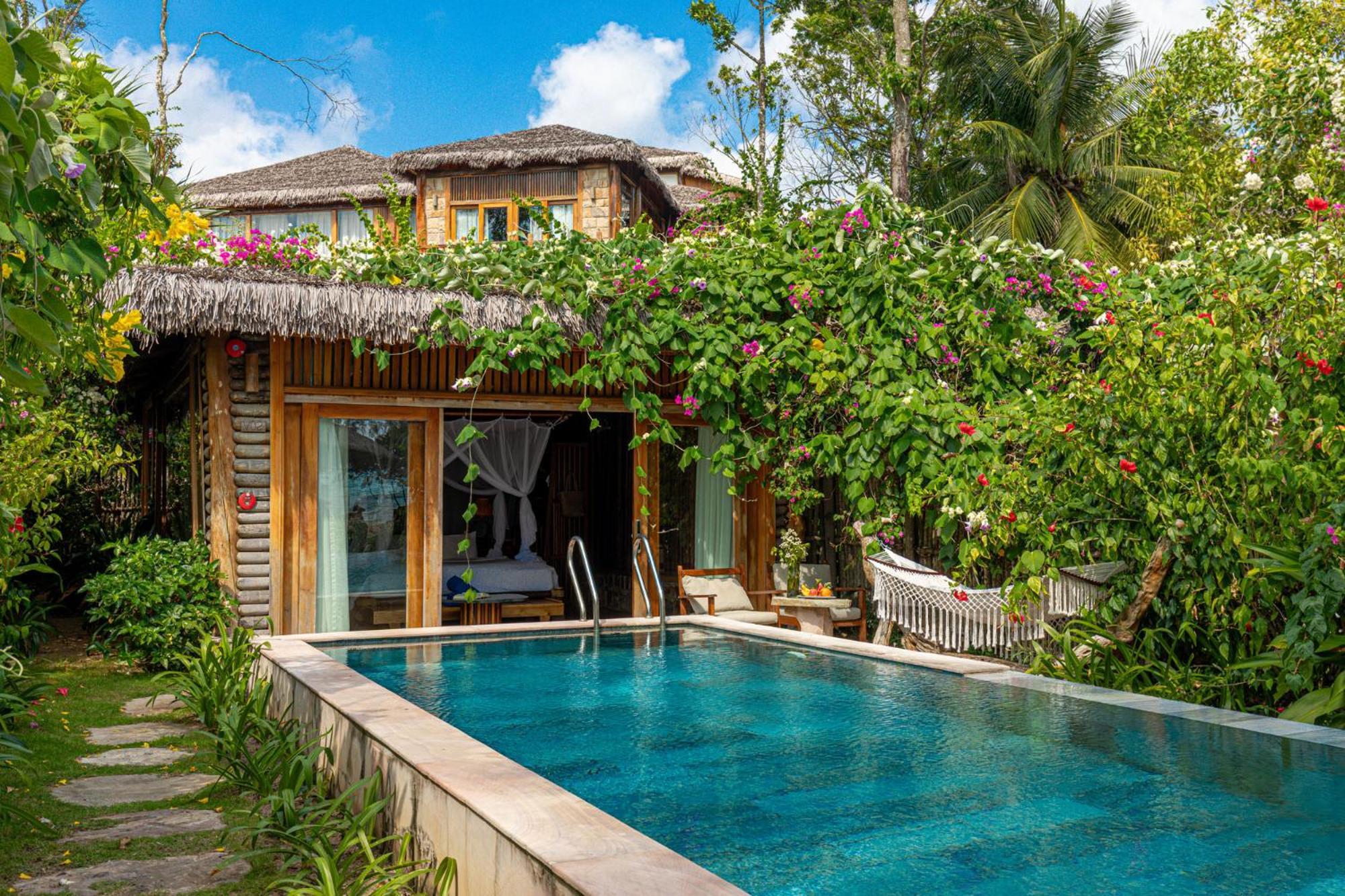Villa de 1 dormitorio - Frente a la bahía de Ong Lang