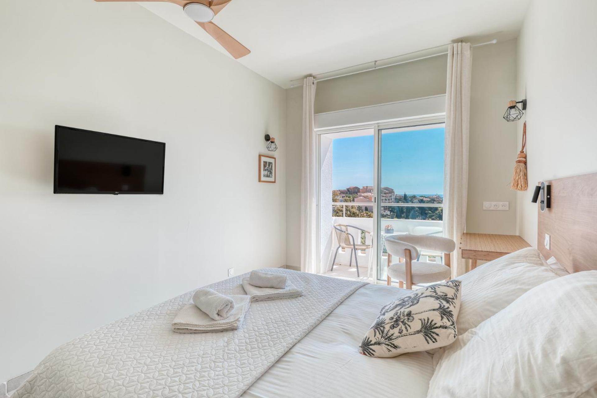 Chambre Double Deluxe avec Balcon - Vue sur Mer
