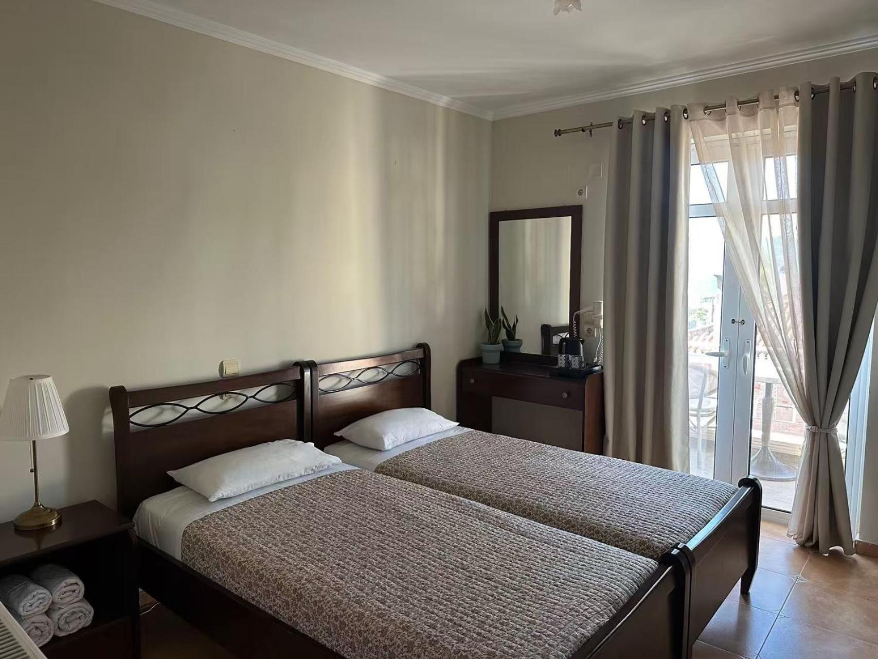 Double or Twin Room with Side Sea View