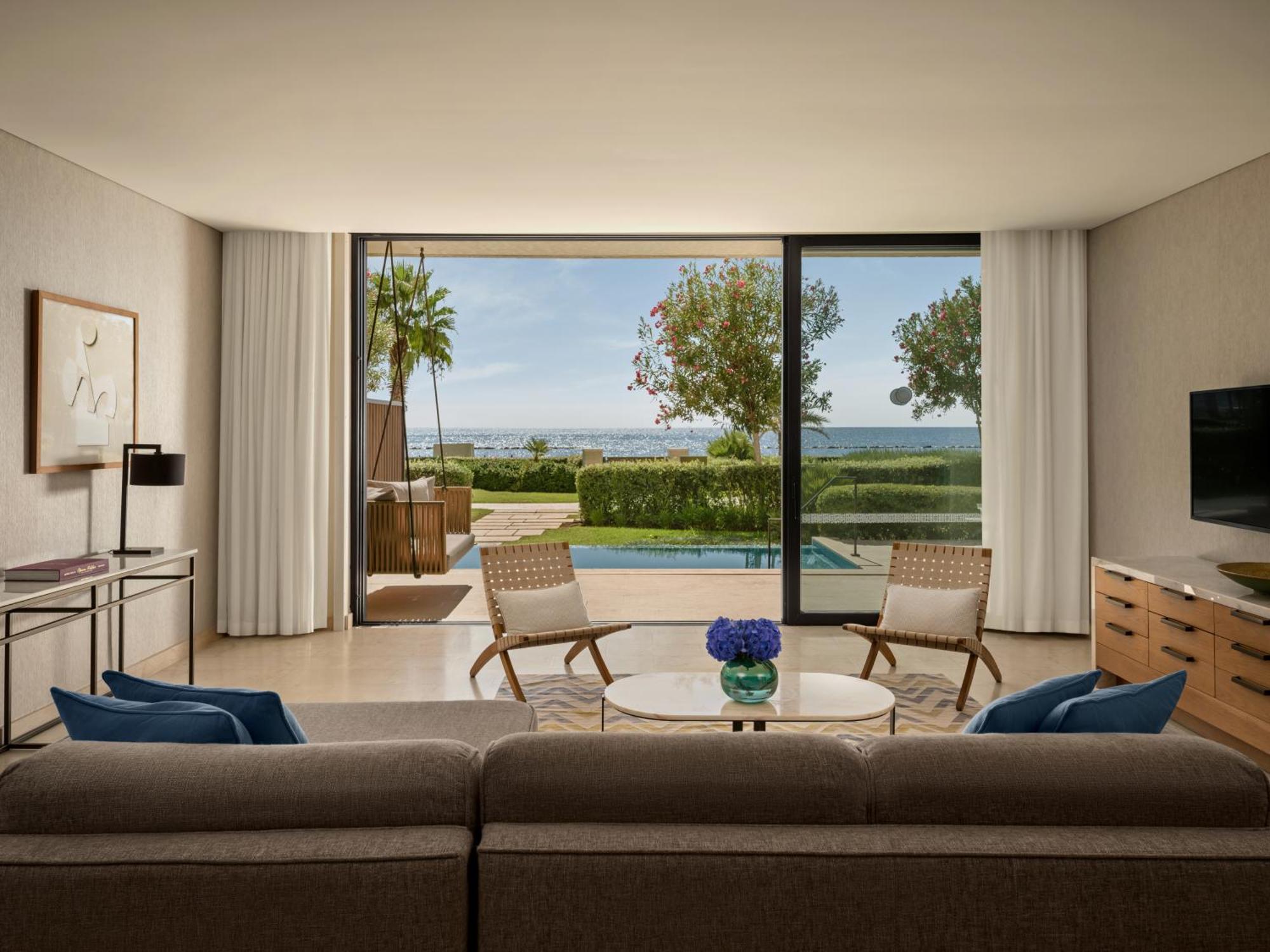 Suite Pergola 2 Chambres en Bord de Plage avec Piscine Privée