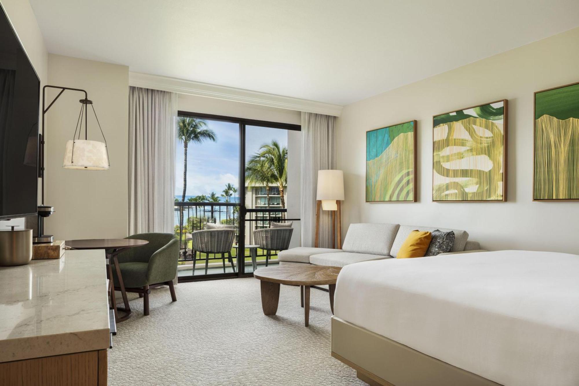 Zimmer Palace mit 1 Kingsize-Bett und Meerblick