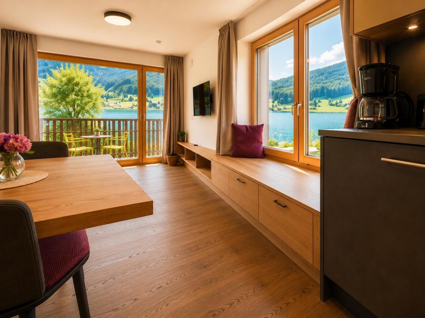 Apartment mit Blick auf die Berge