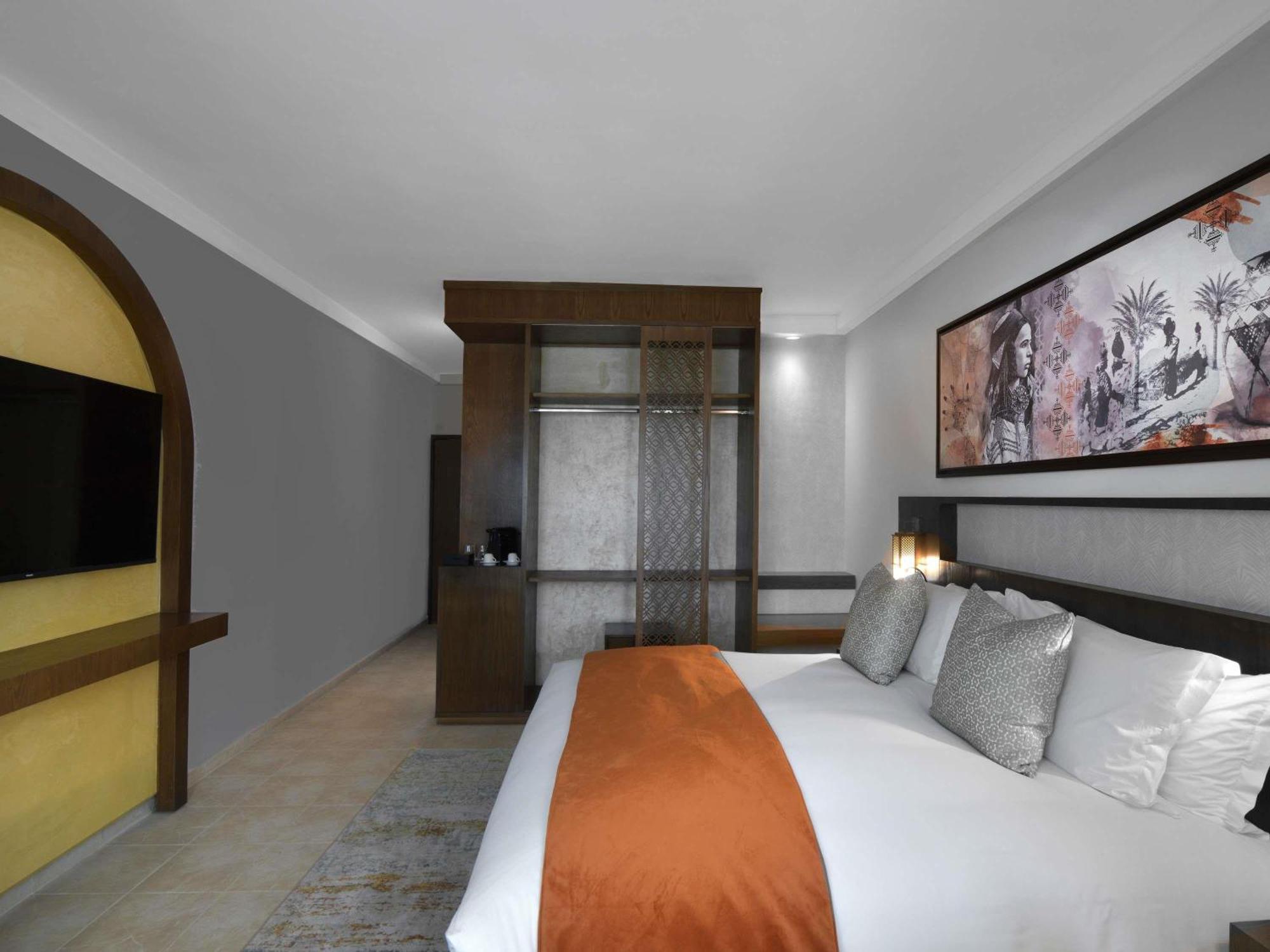 Habitación Doble Deluxe con balcón y vistas al océano - 1 cama extragrande
