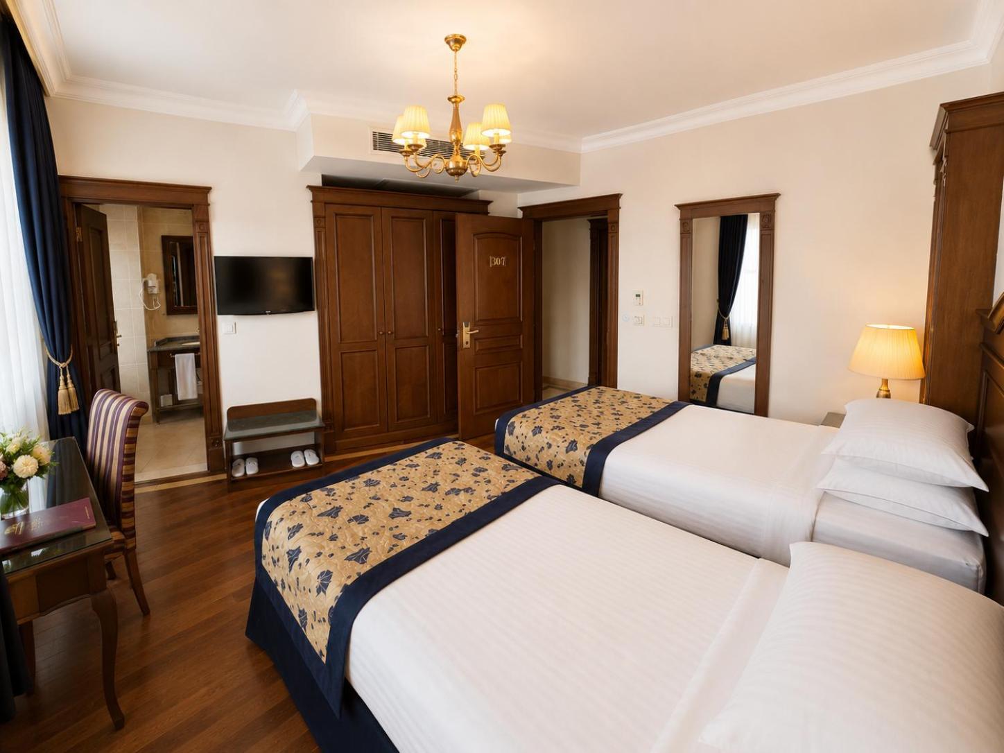 Deluxe Tweepersoonskamer met 1 of 2 Bedden