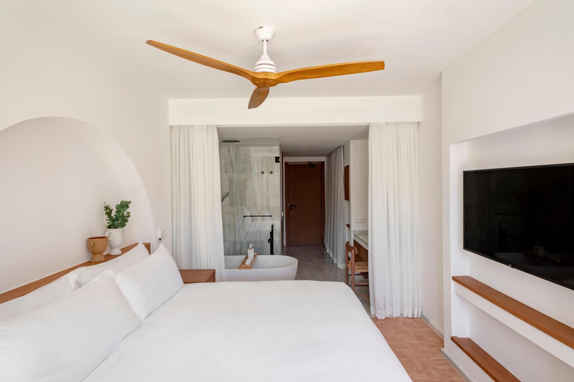 Chambre Suprême avec Baignoire en Terrasse