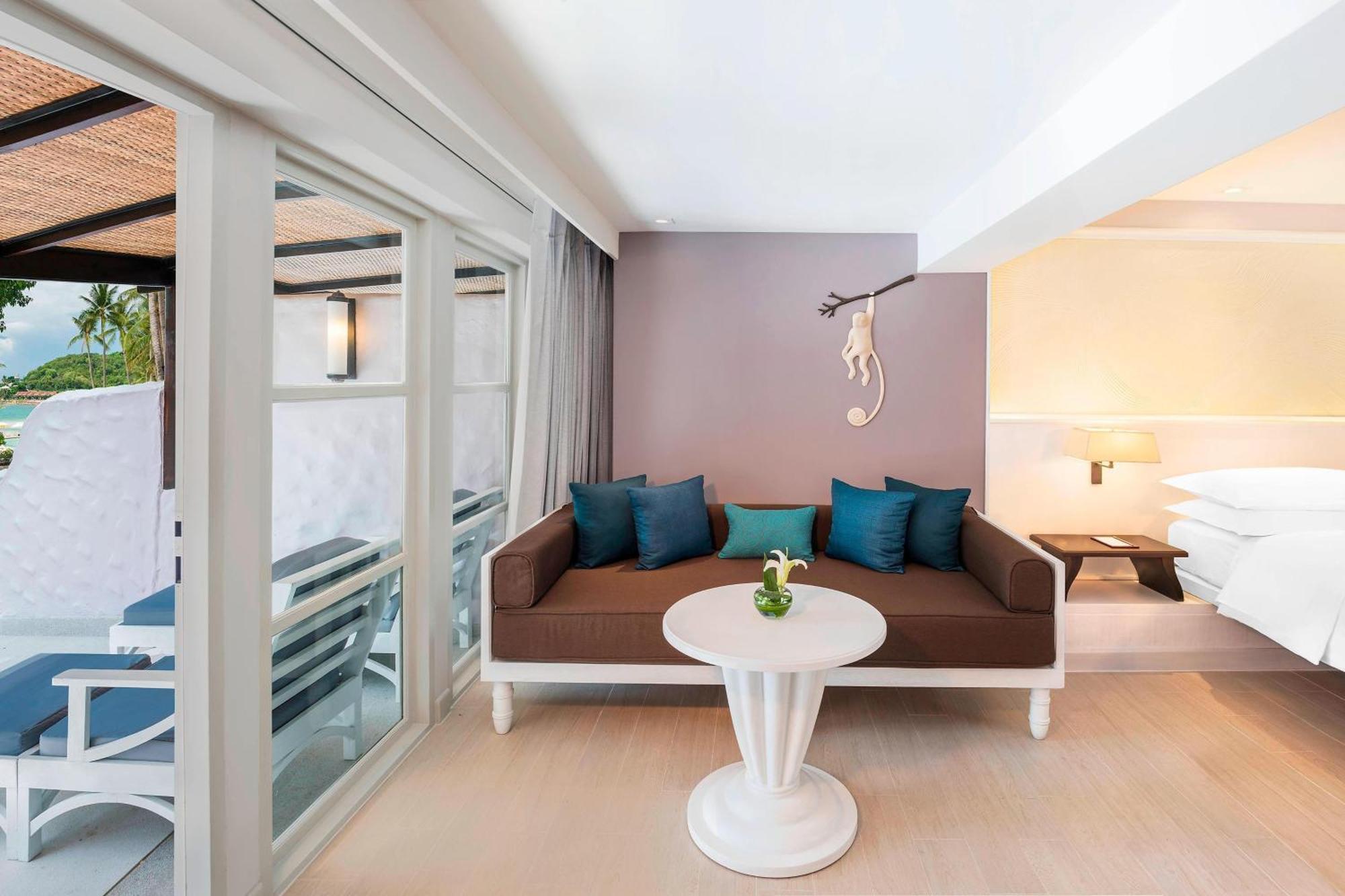 Deluxe Kamer met 2 Aparte Bedden - Terras