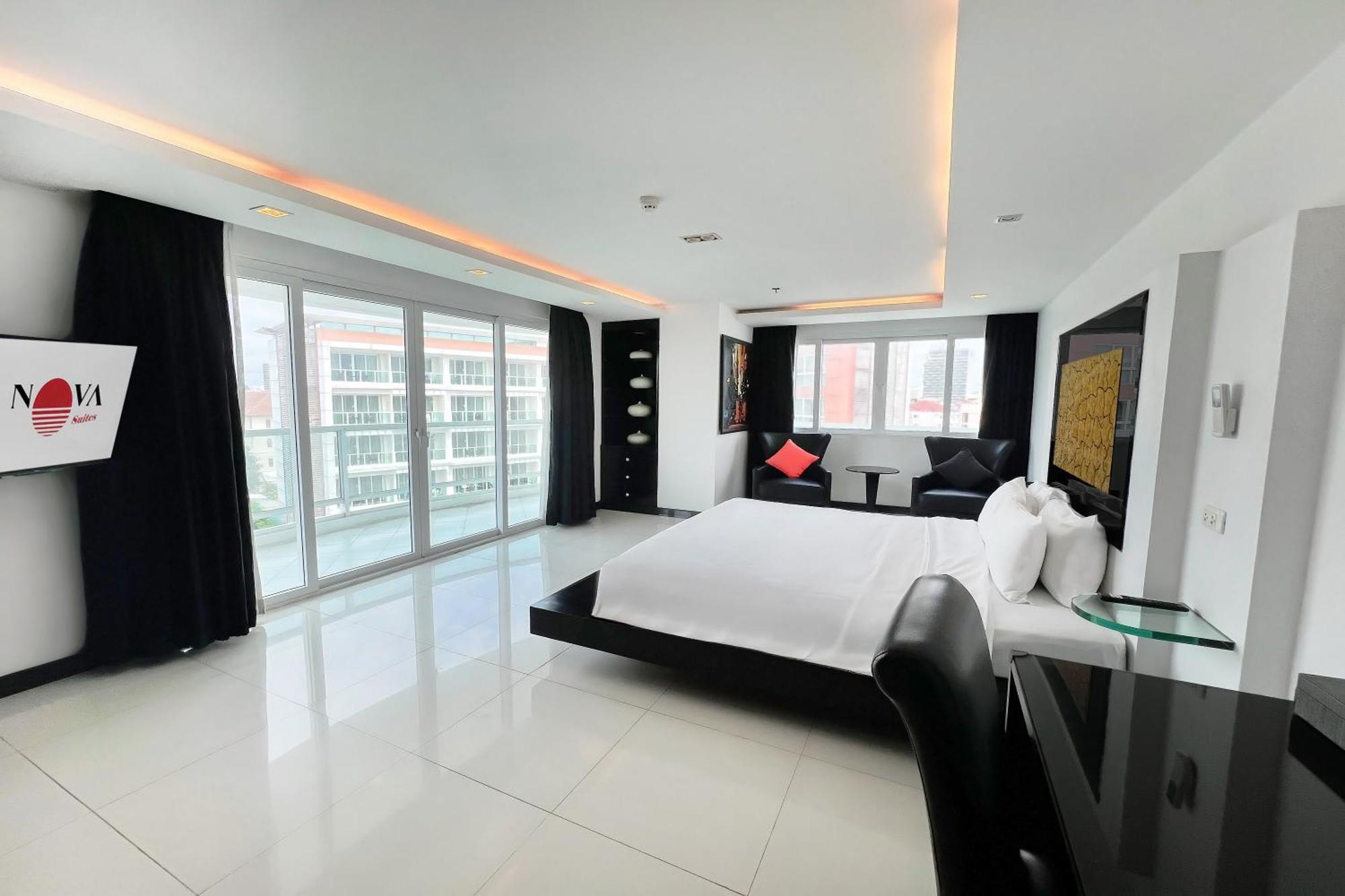 Suite mit 2 Schlafzimmern und großem Balkon