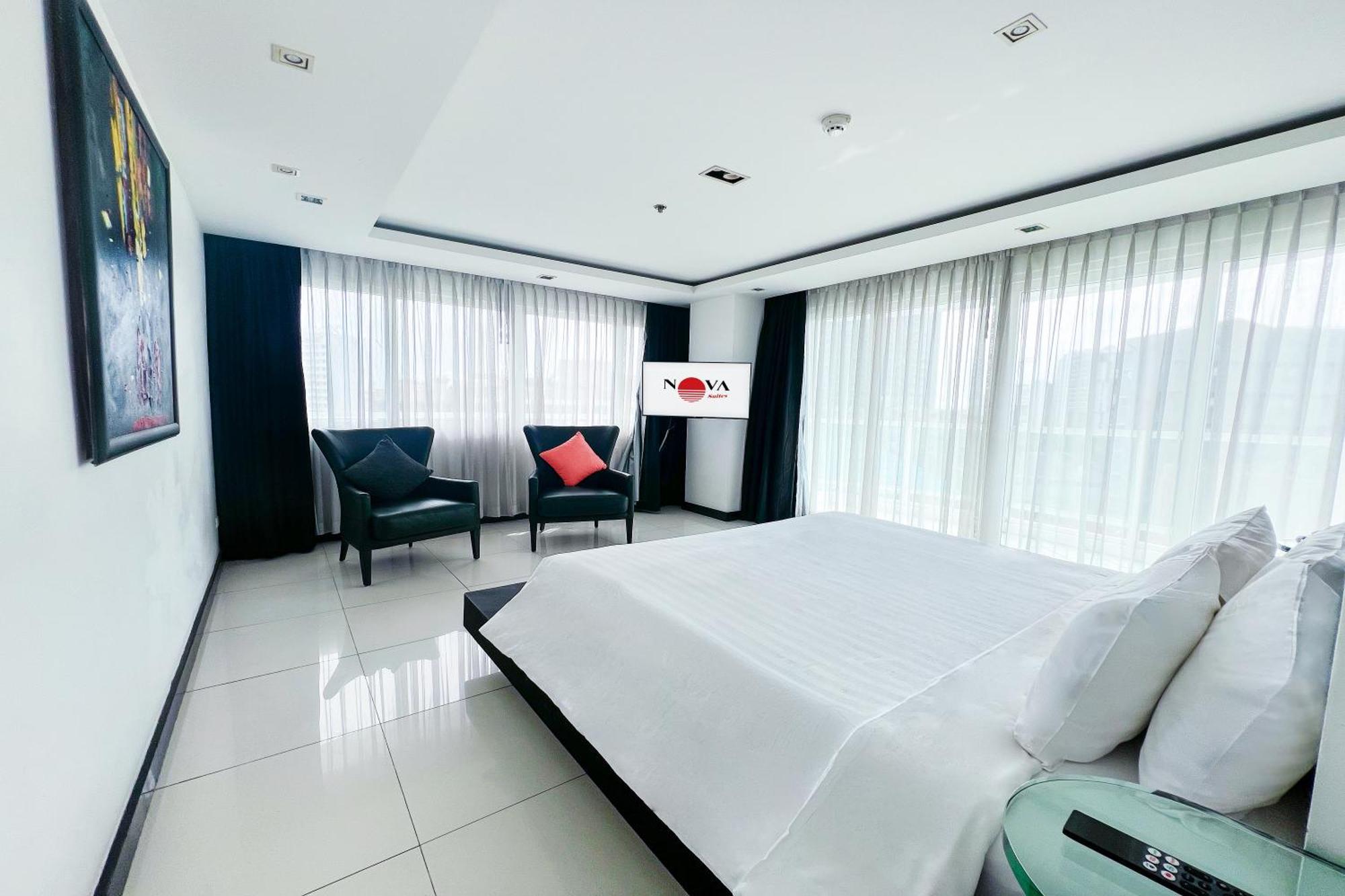 Suite mit 3 Schlafzimmern und großem Balkon