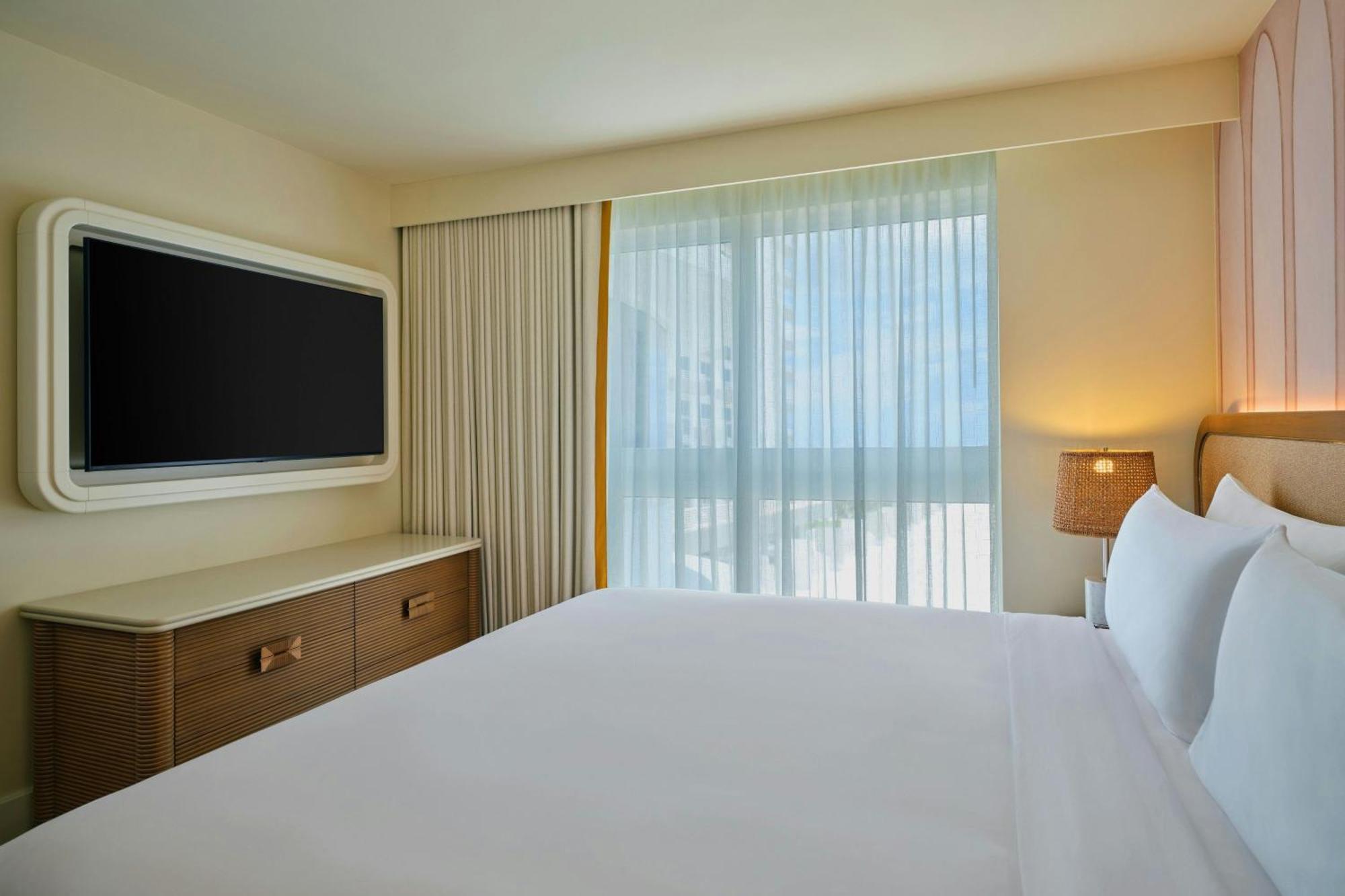 Suite met 1 Slaapkamer en Kingsize Bed - Uitzicht op de Stad