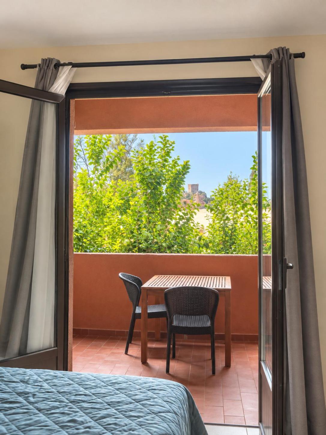 Double Studio balcony