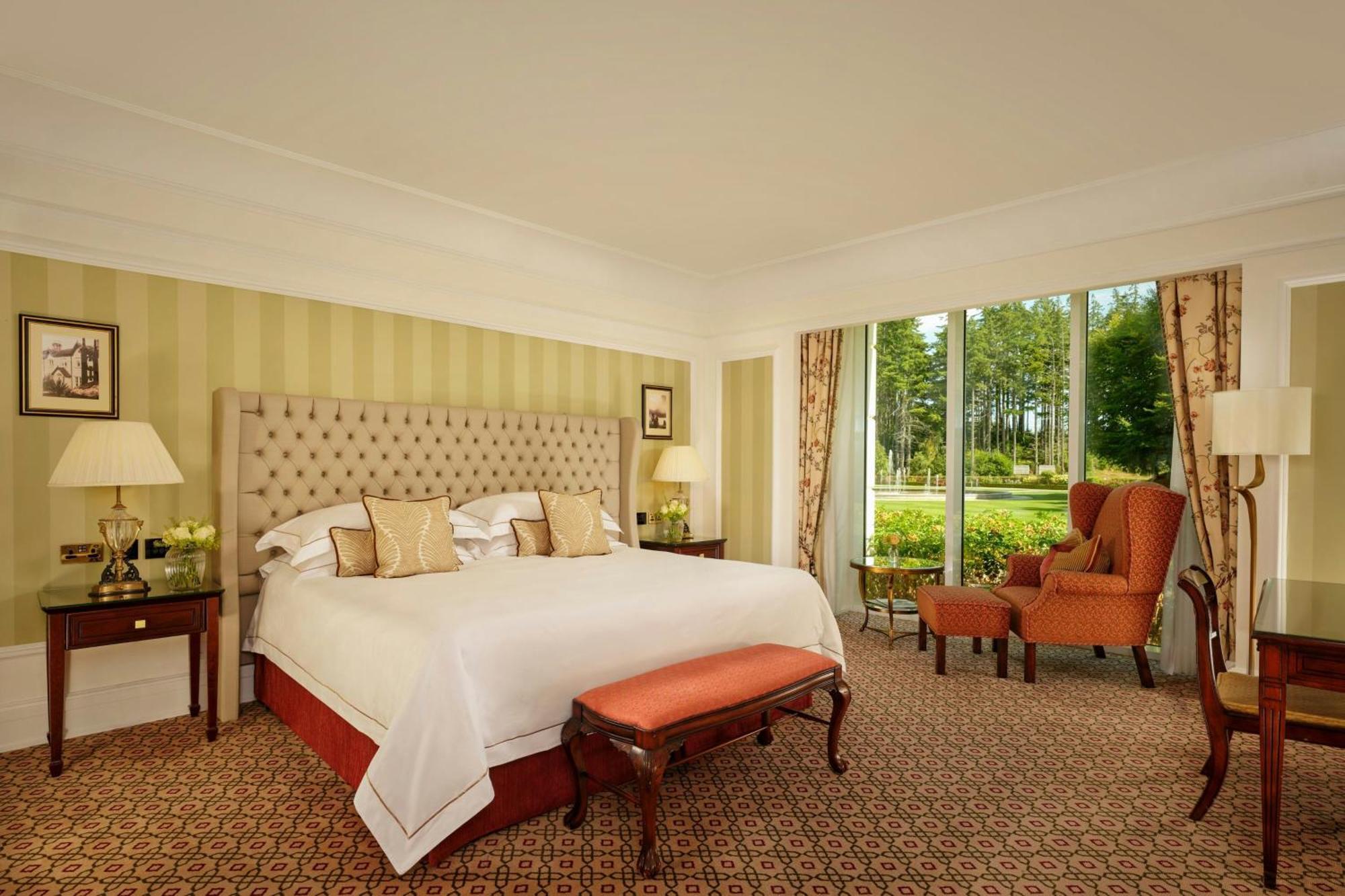 Guestroom King Bed & Mountain View