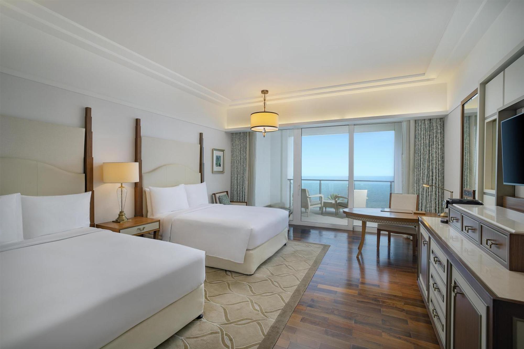 Deluxe Queen Room Two Queen Beds Skyline Sea View
