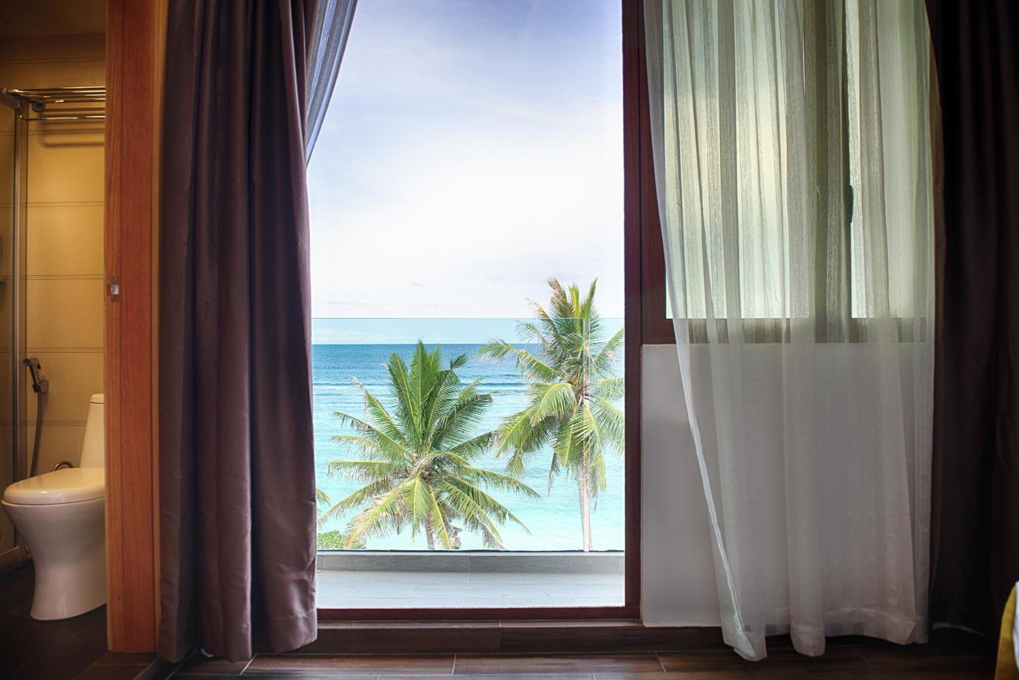 Habitación Doble Deluxe con vistas al mar, traslado gratuito de ida y vuelta al aeropuerto y 10% de descuento en comida y bebida - 1 cama doble