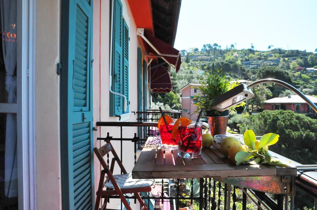 Doppelzimmer mit Balkon und Meerblick