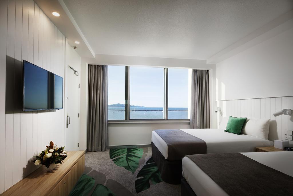 Resort Tweepersoonskamer met 2 Aparte Bedden en Uitzicht op de Oceaan