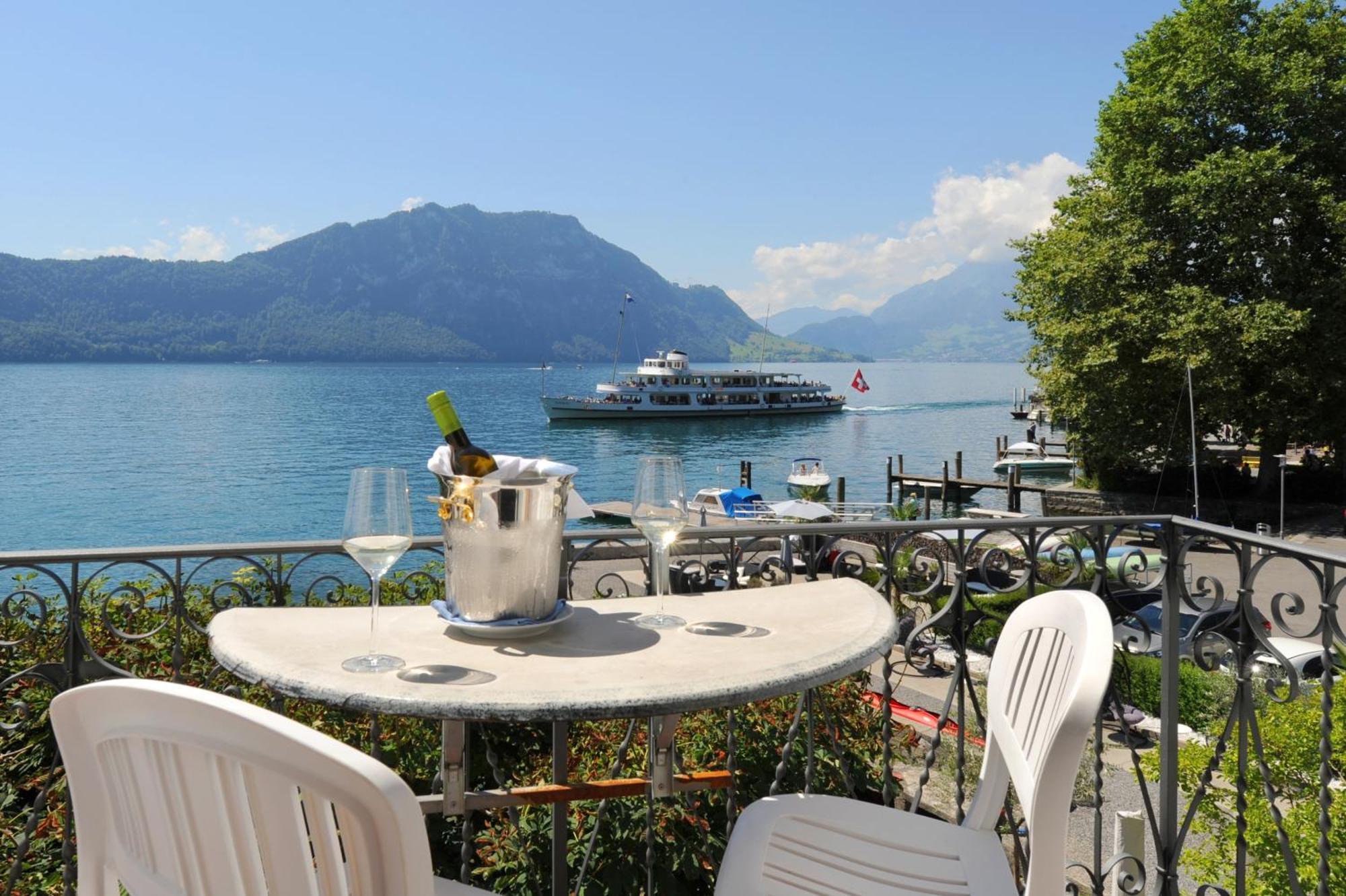 Junior Suite with Lake View and Balcony