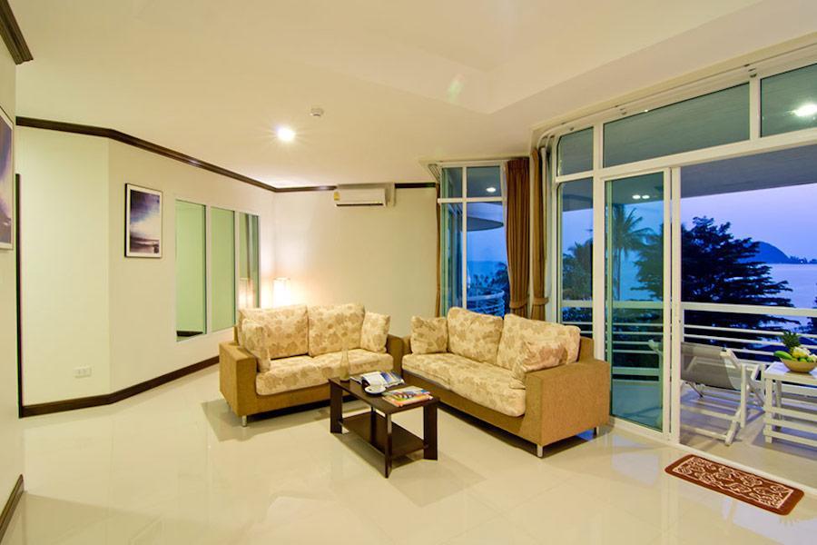 Familiensuite mit Meerblick