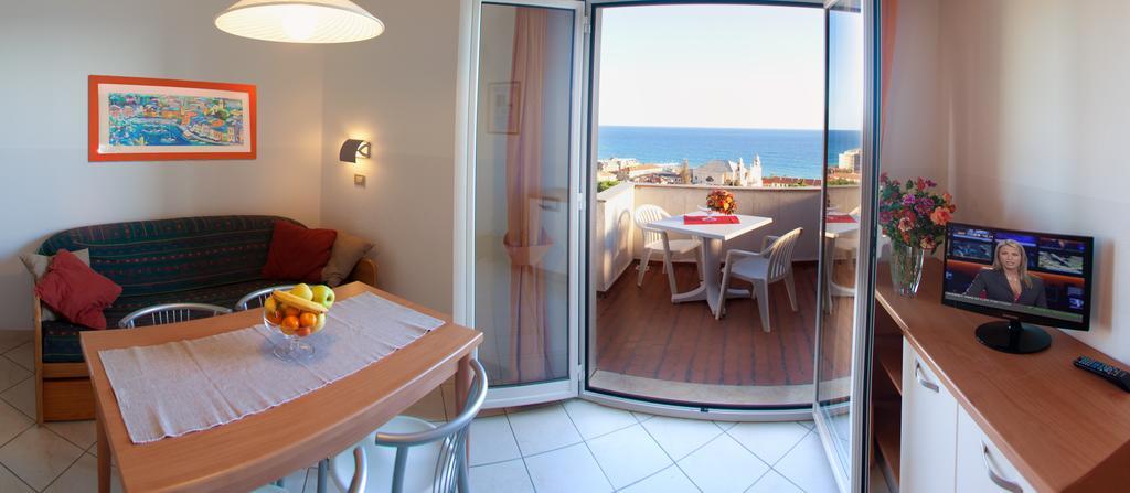 Appartement met 1 Slaapkamer en een Balkon met Uitzicht op Zee (4 Volwassenen)