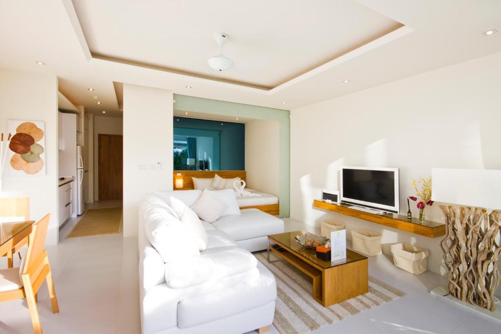 Suite de 1 dormitorio con vistas al jardín