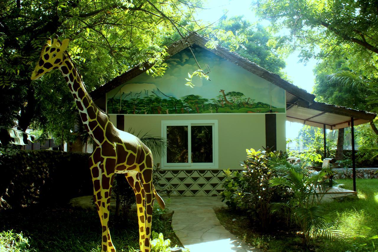 Familienzimmer mit Gartenblick