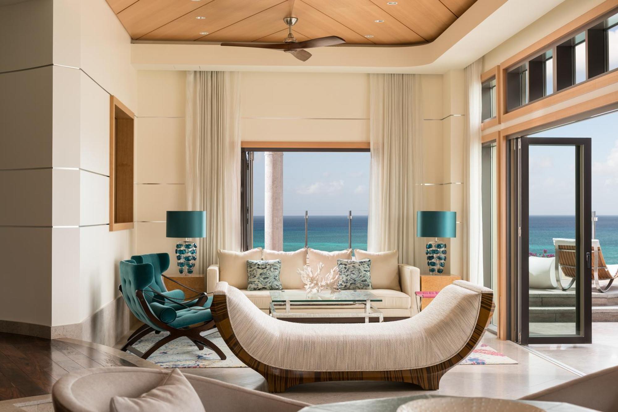 Penthouse-Suite mit 3 Schlafzimmern und Balkon